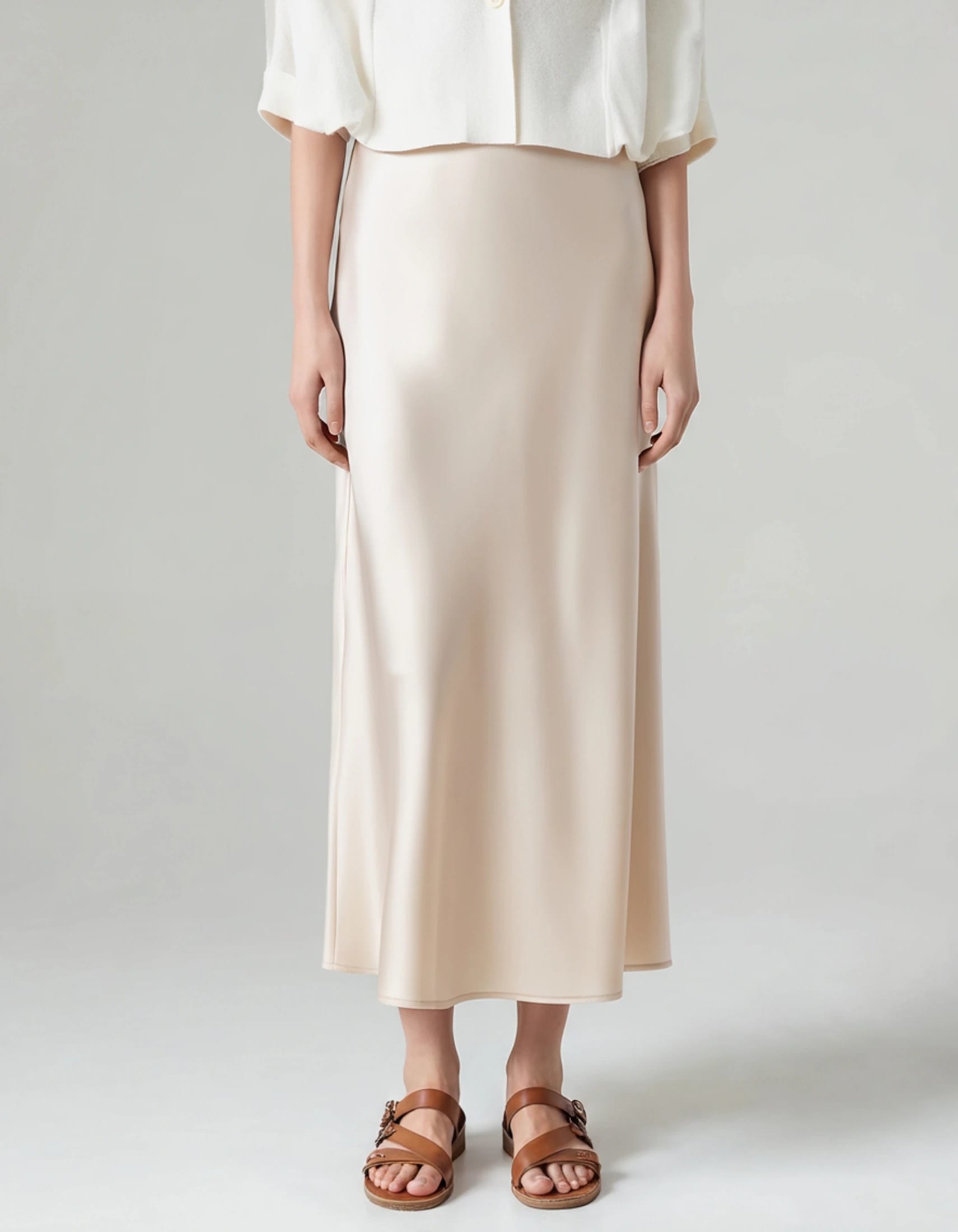 Old Money Silk Skirt - imagen 2