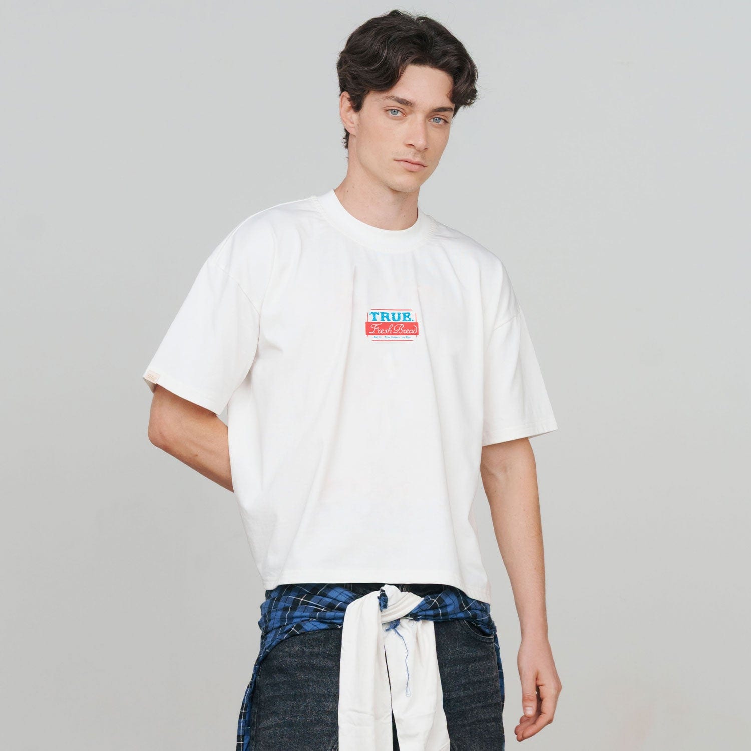 Hungry Boxy Tee - Cream - imagen 2