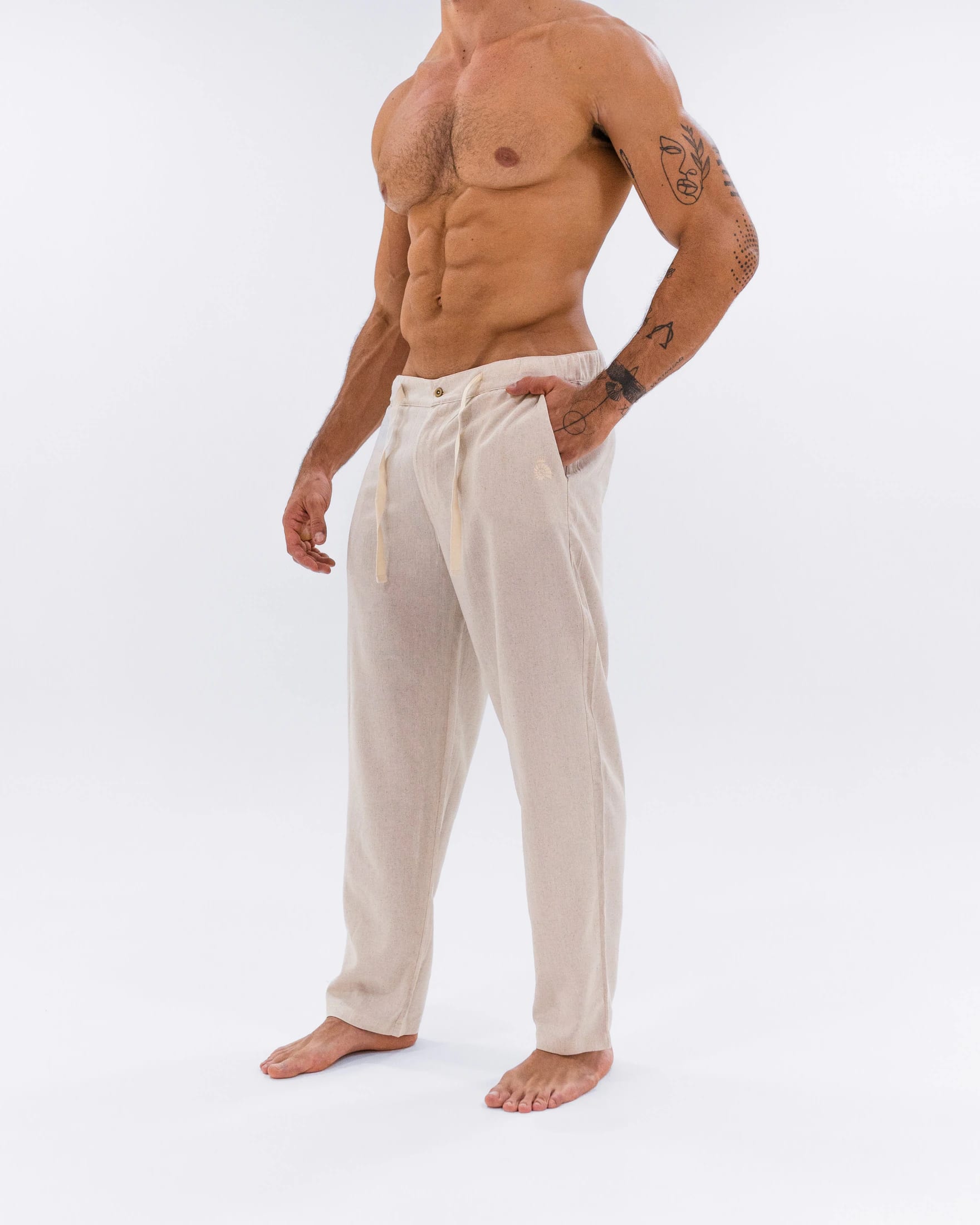 Pantalón Lino Ivory - imagen 10