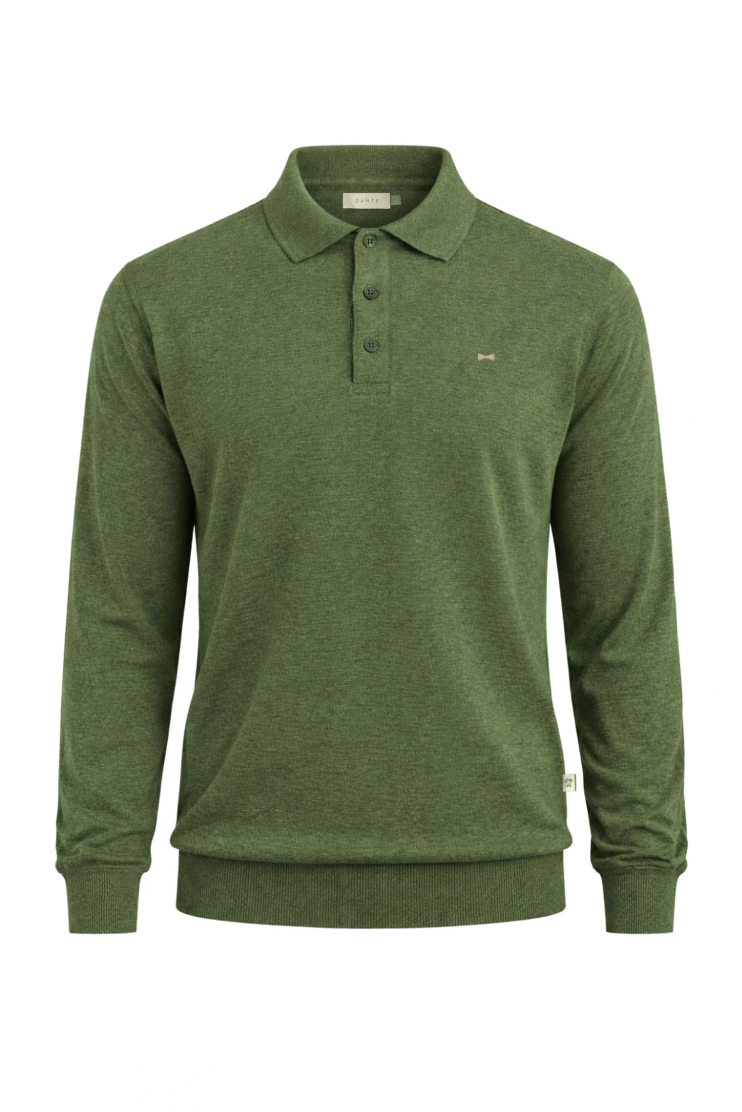 Polo Tejido Manga Larga Verde Militar - imagen 14
