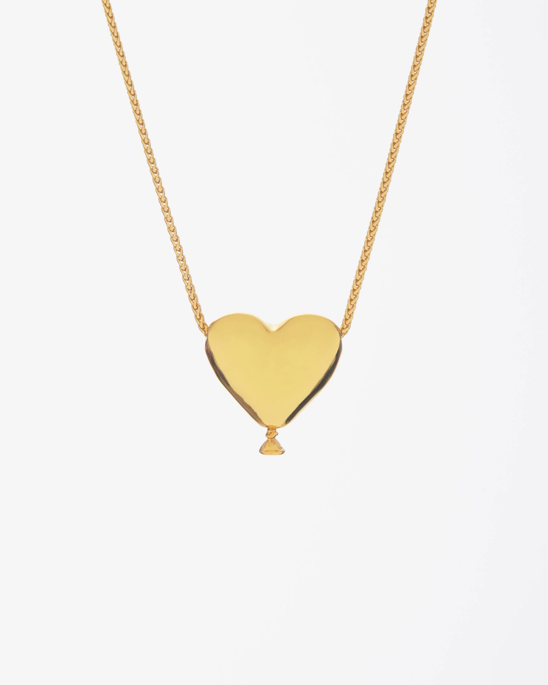 Collar Maxi Corazón + Aretes - imagen 1