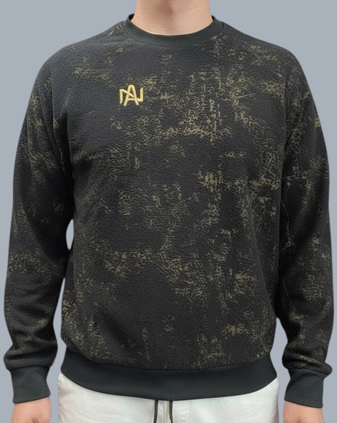 BUZO NEGRO DEGRADE HOMBRE NIKE - imagen 1