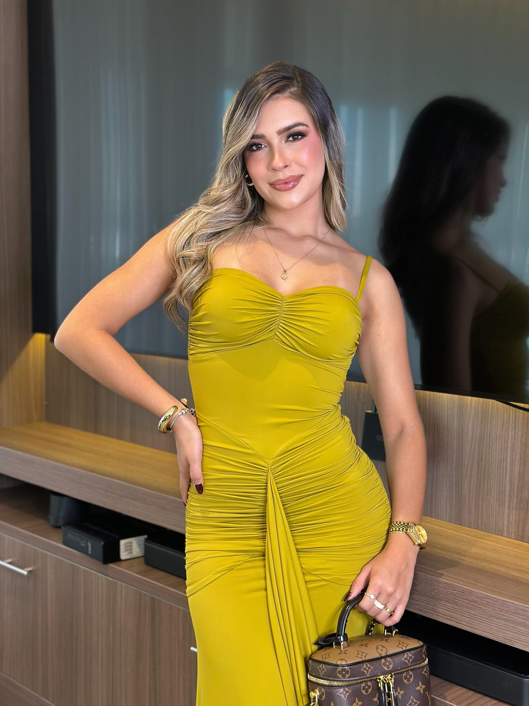 VESTIDO LILY VERDE - imagen 4