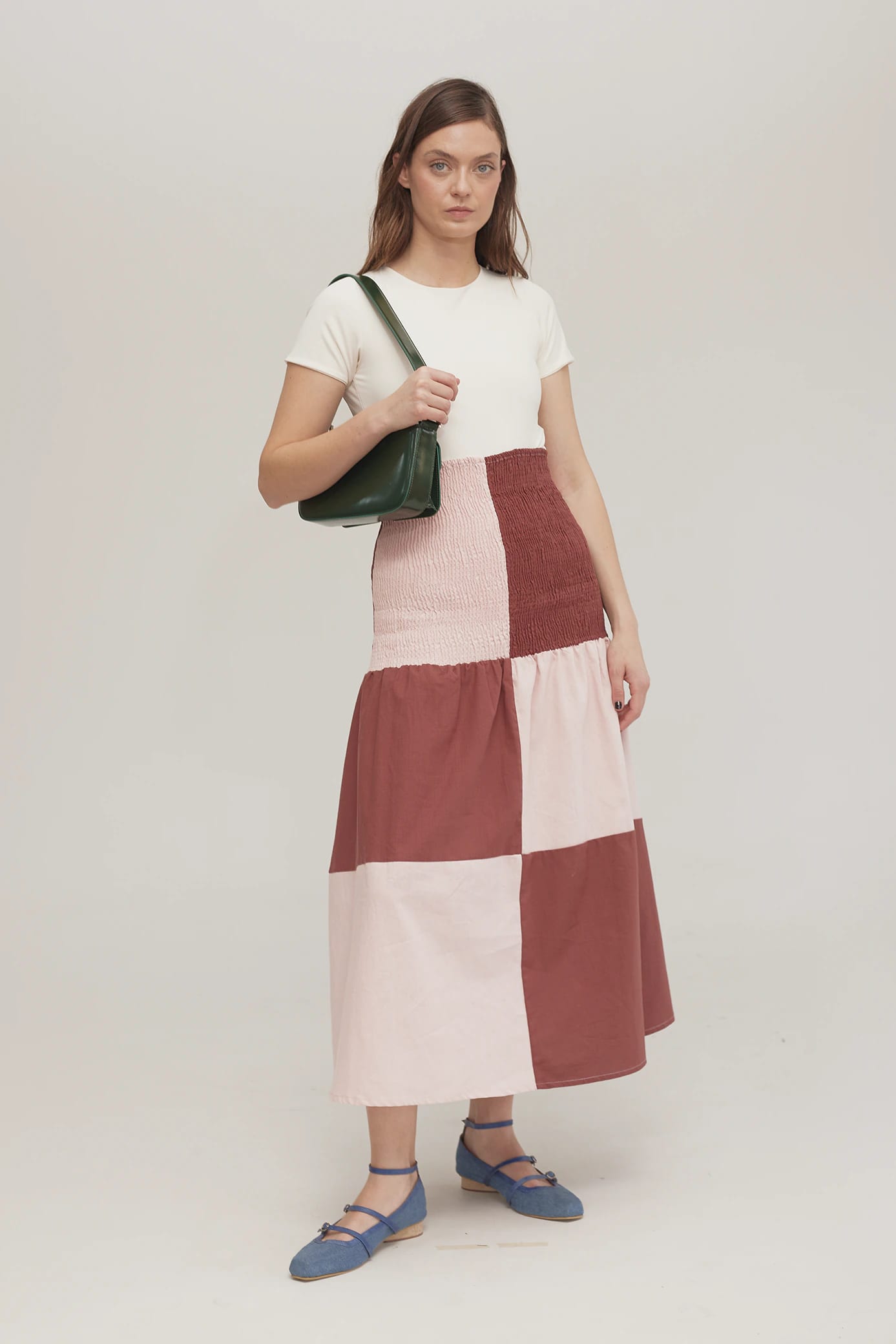 Falda Shirred Blush - imagen 1