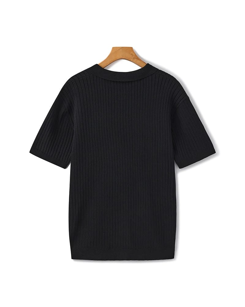 Premium Ribbed Polo - imagen 10