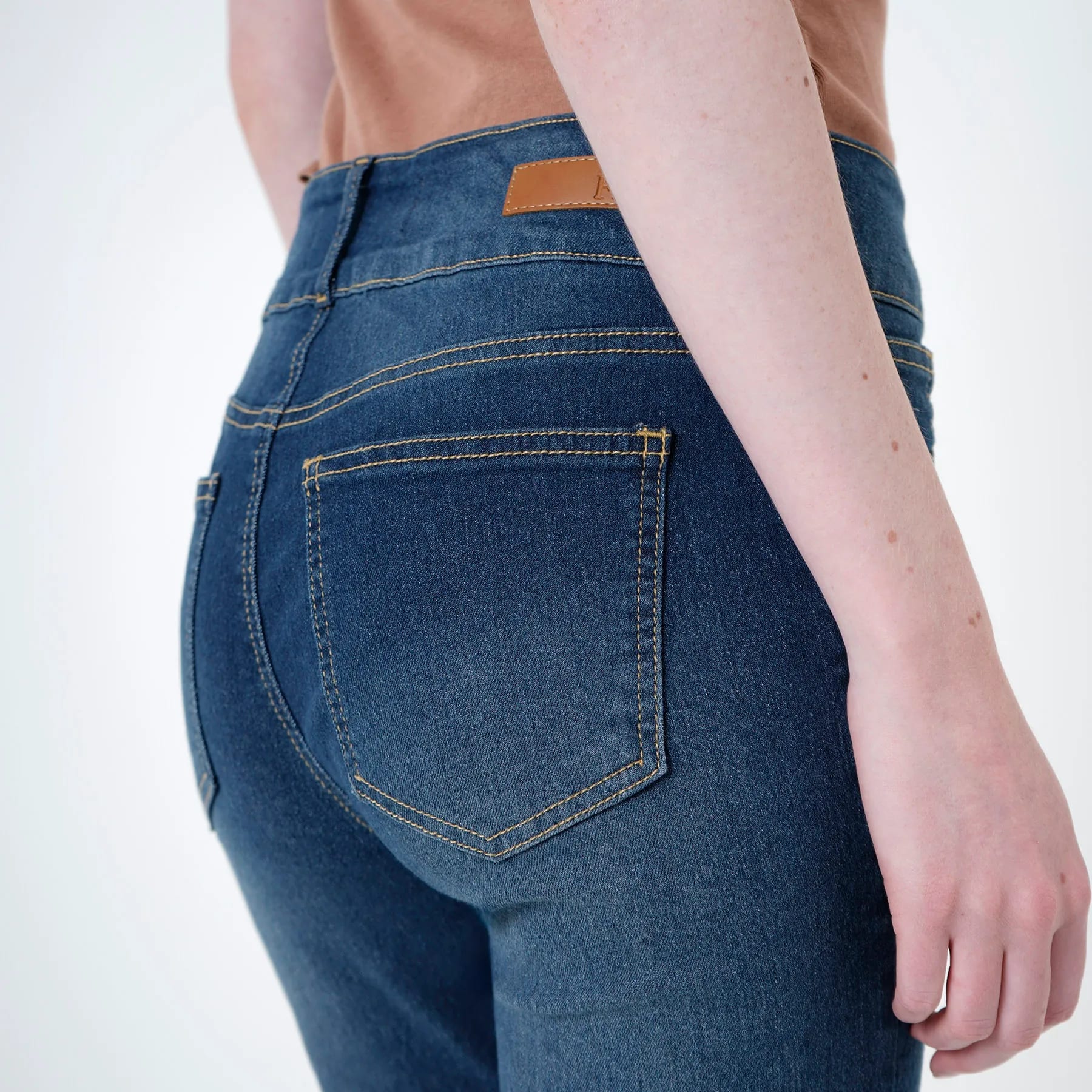 Jean Tiro Alto Bota Skinny - imagen 3