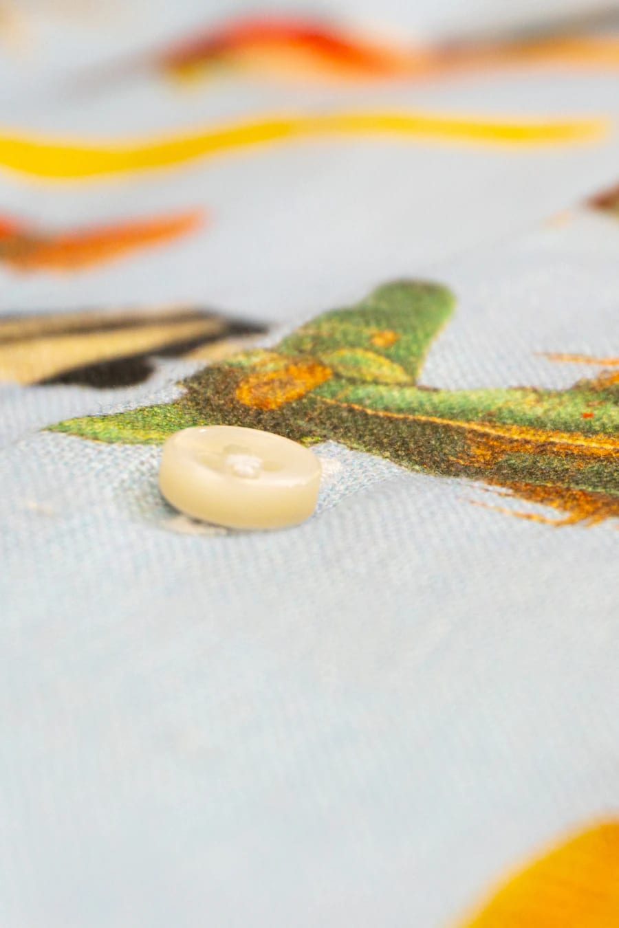 Men's linen shirt turquoise ned - imagen 6