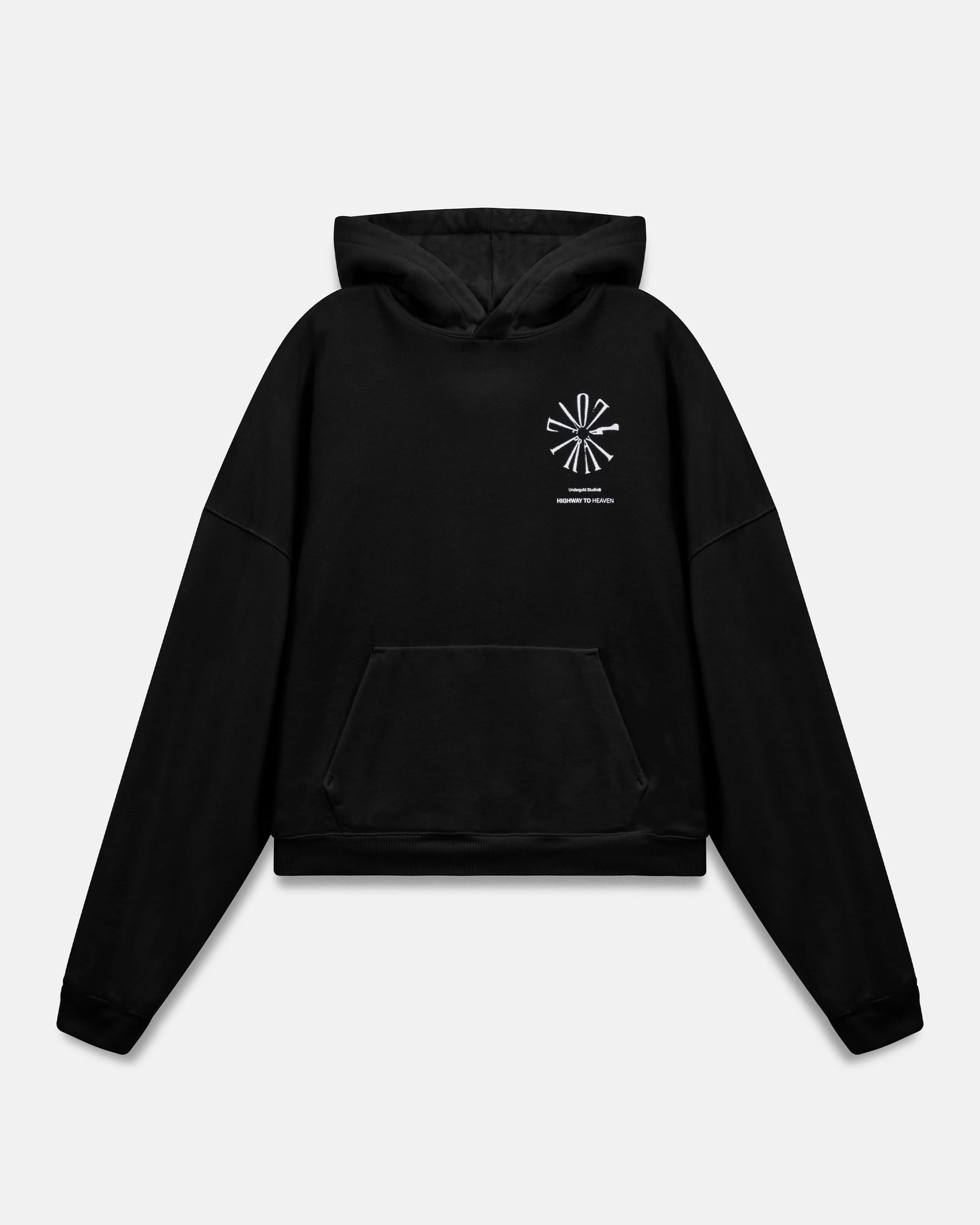 Spring Pray 4 Love Boxy Fit Hoodie Black - imagen 3