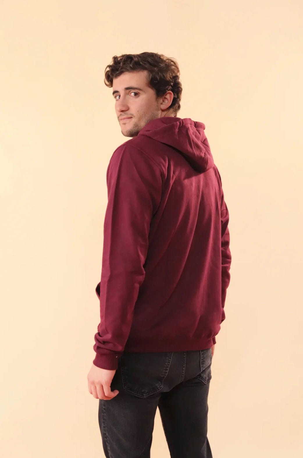HOODIE DOMENICA VINOTINTO - UNISEX - imagen 3
