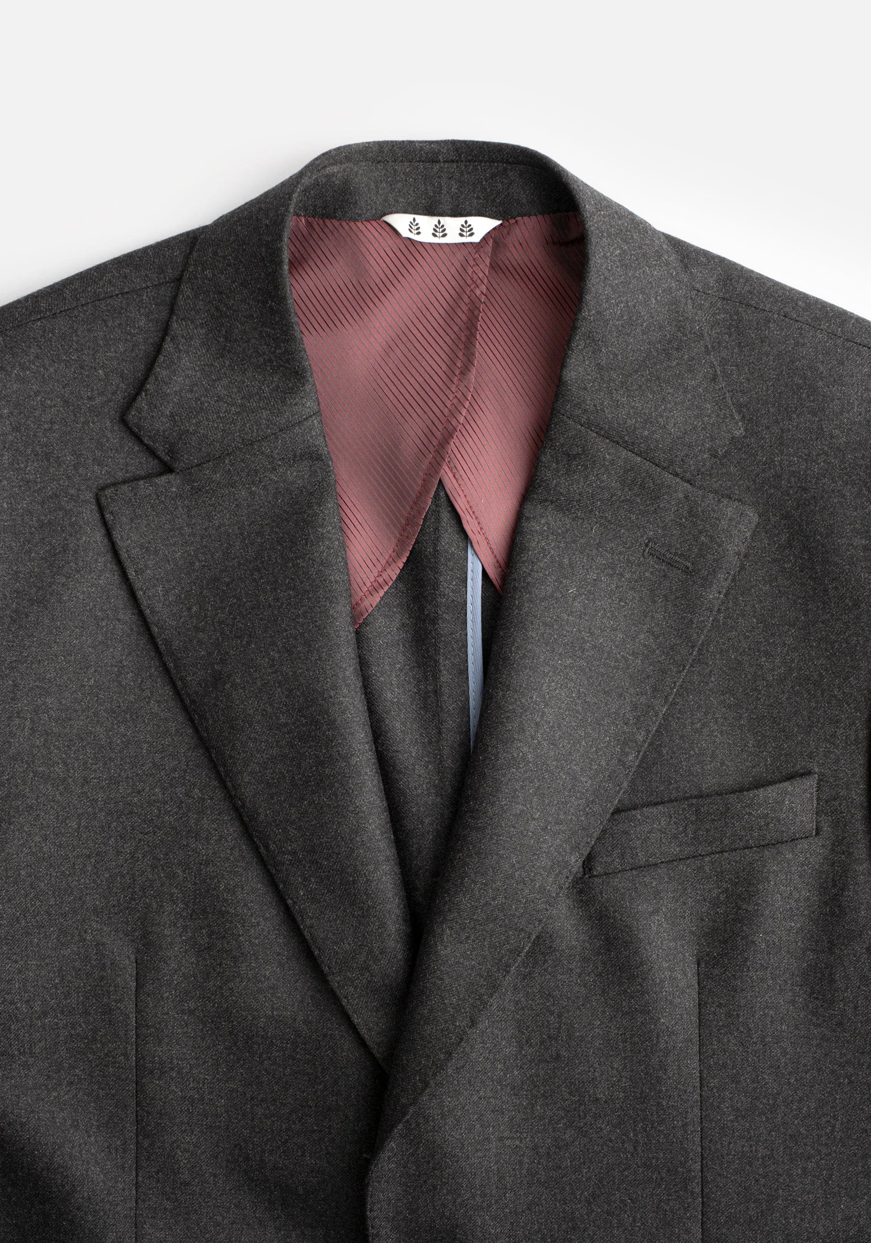 Blazer H Poet Gris Osc Jaspe - imagen 2