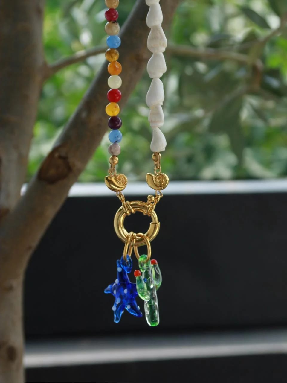 Festival Necklace + 2 Removable Charms - imagen 3
