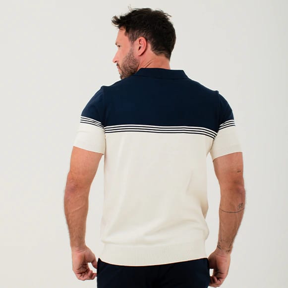SUETER POLO MODA TEJIDO HOMBRE - imagen 9