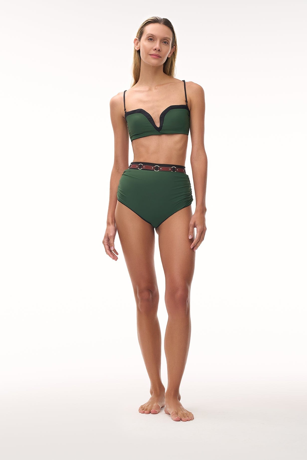 Olinda Bottom / Green - Horse Reins - imagen 2