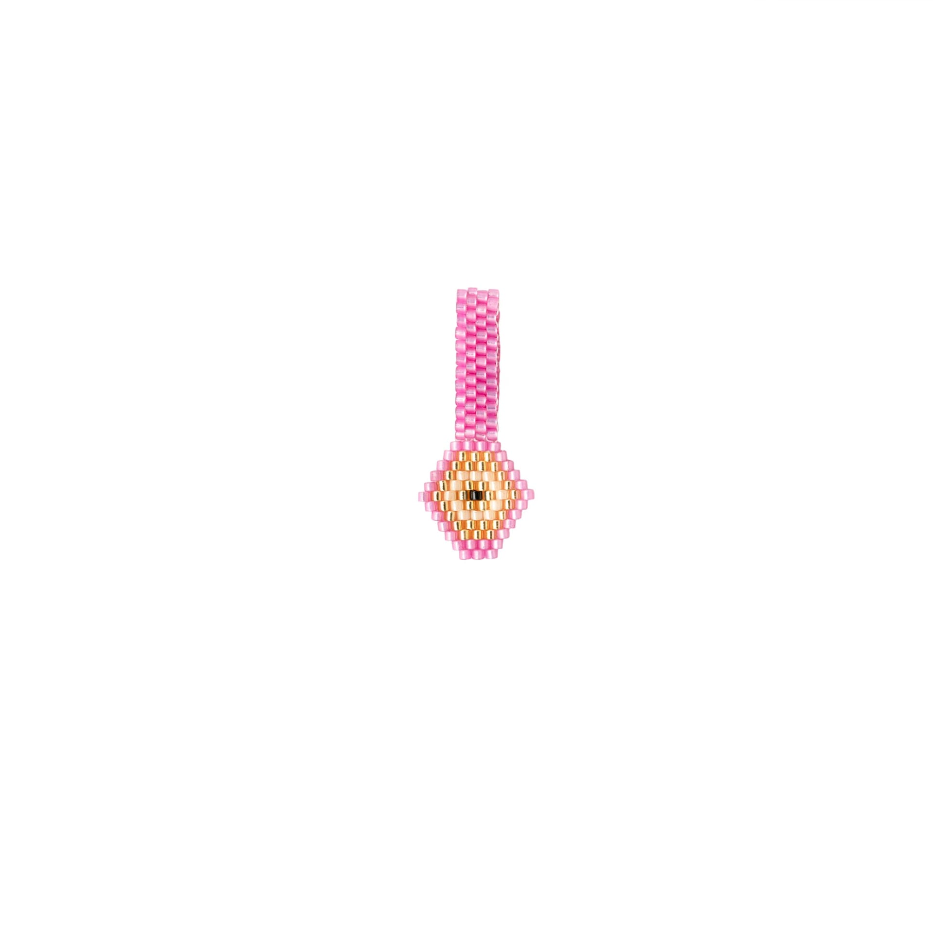 Dije Ojito Metallic Pink - imagen 1