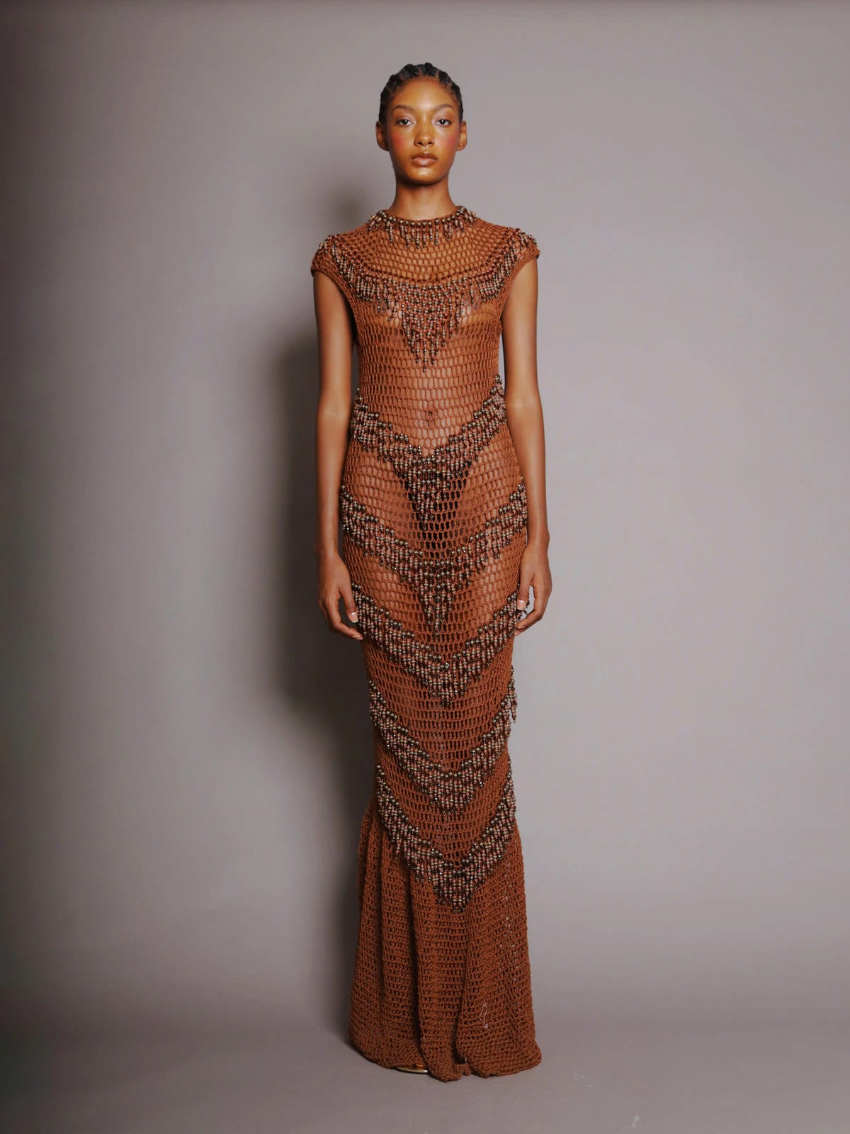 VESTIDO AMARANTO - imagen 1