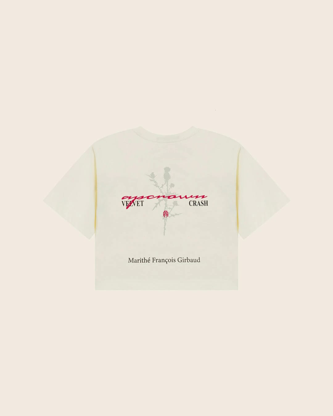 WHITE FLOWER CROP TOP - imagen 8