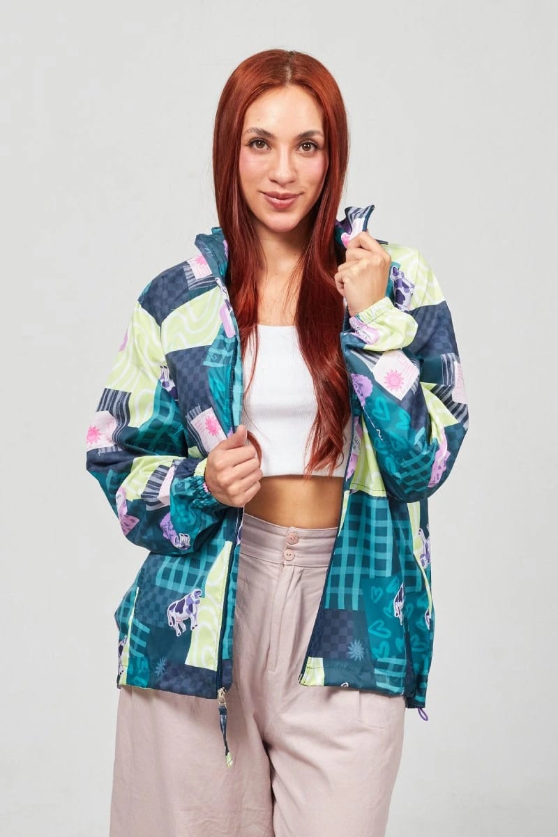Chaqueta Rompevientos Verde Ensueños - imagen 7