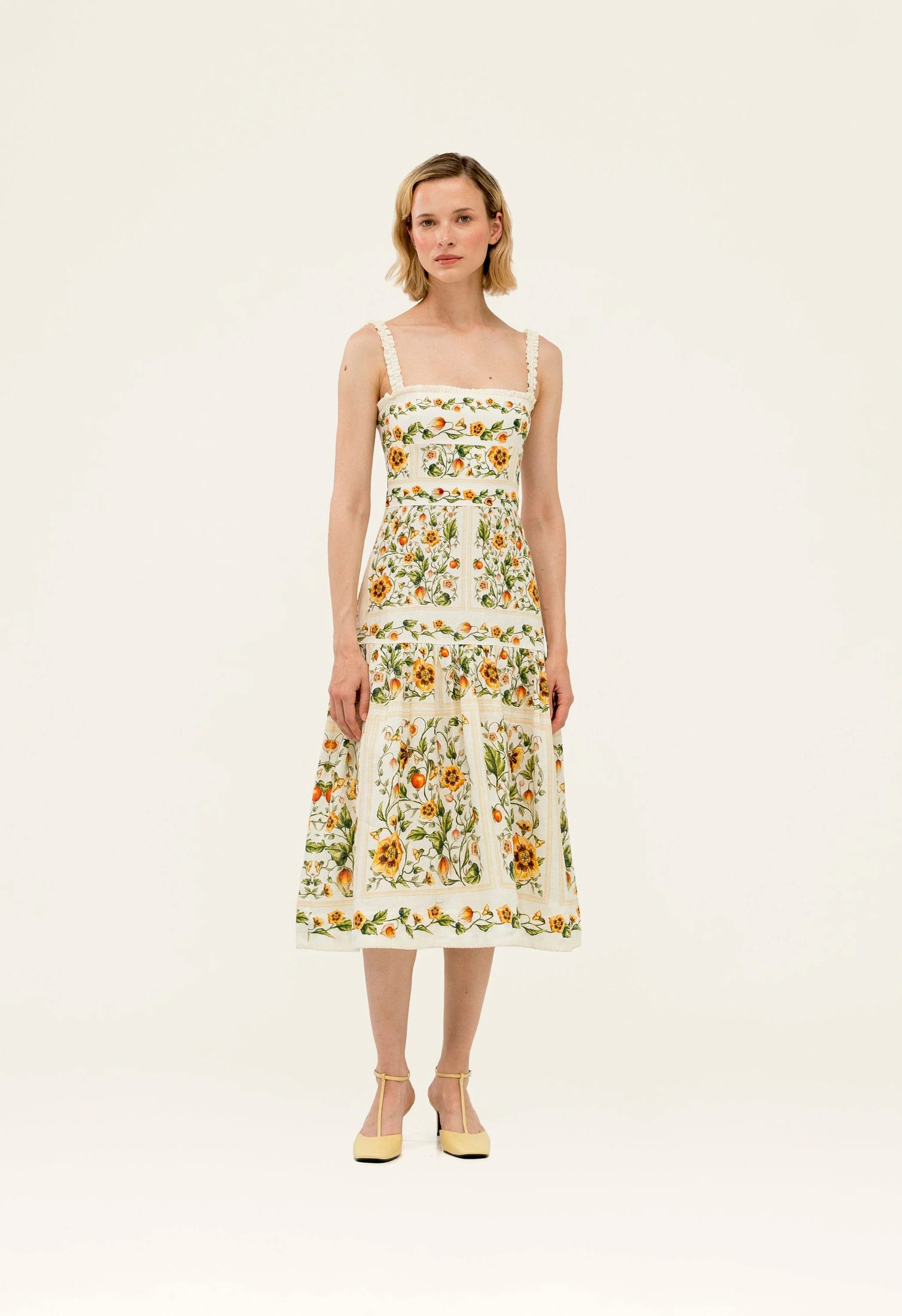 Níspero Uchuva Midi Dress - imagen 1