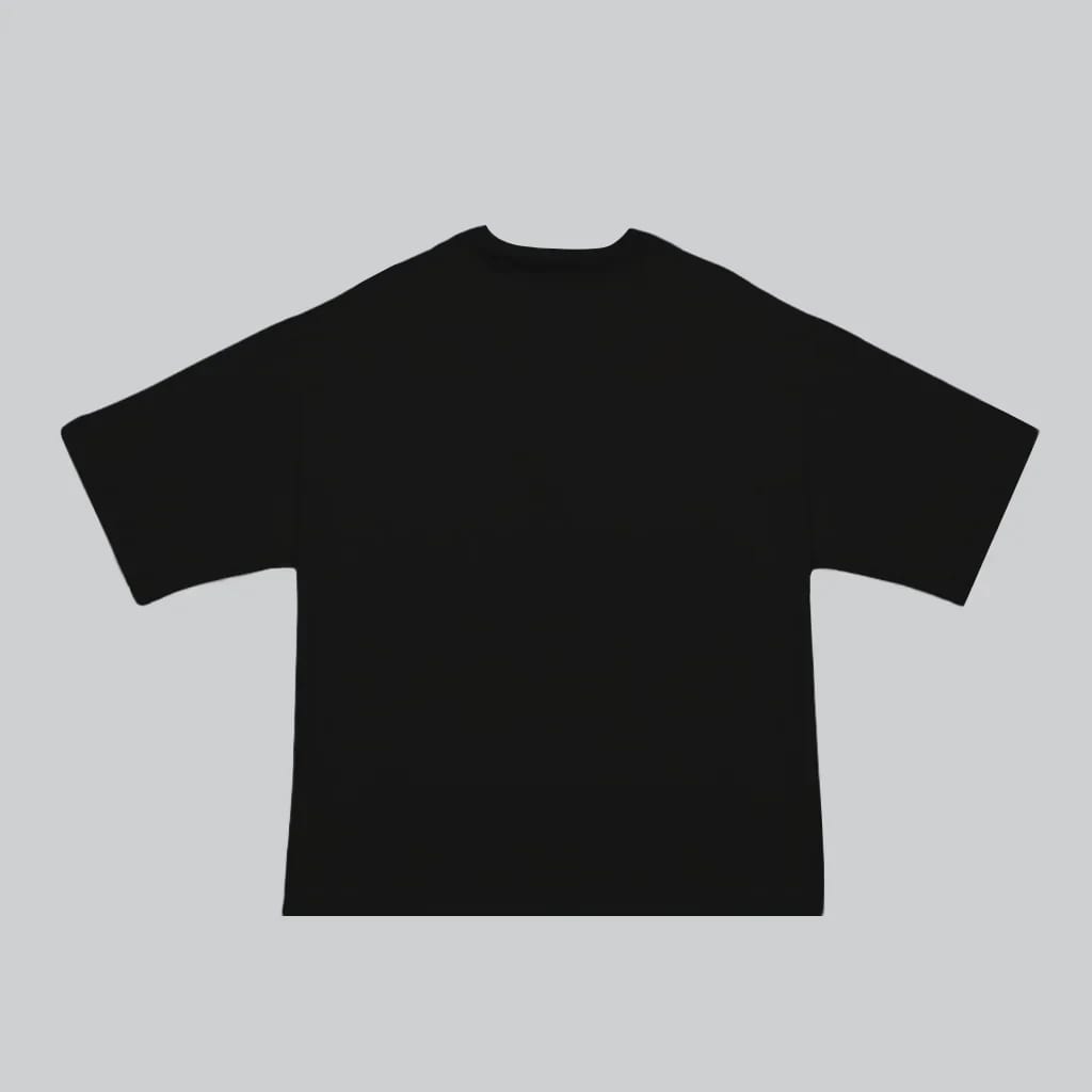 Camiseta BLOCK blanco sobre negro - imagen 5