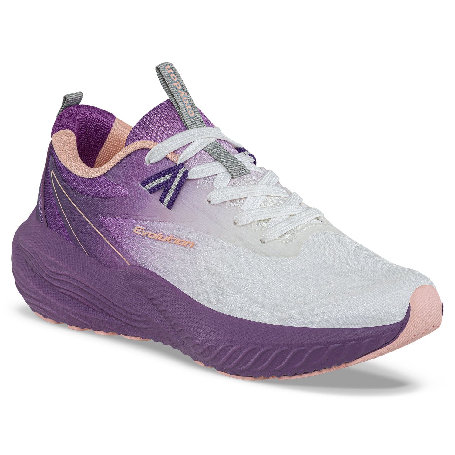Tenis Running Vacod Blanco-Mora Croydon para Mujer - imagen 1