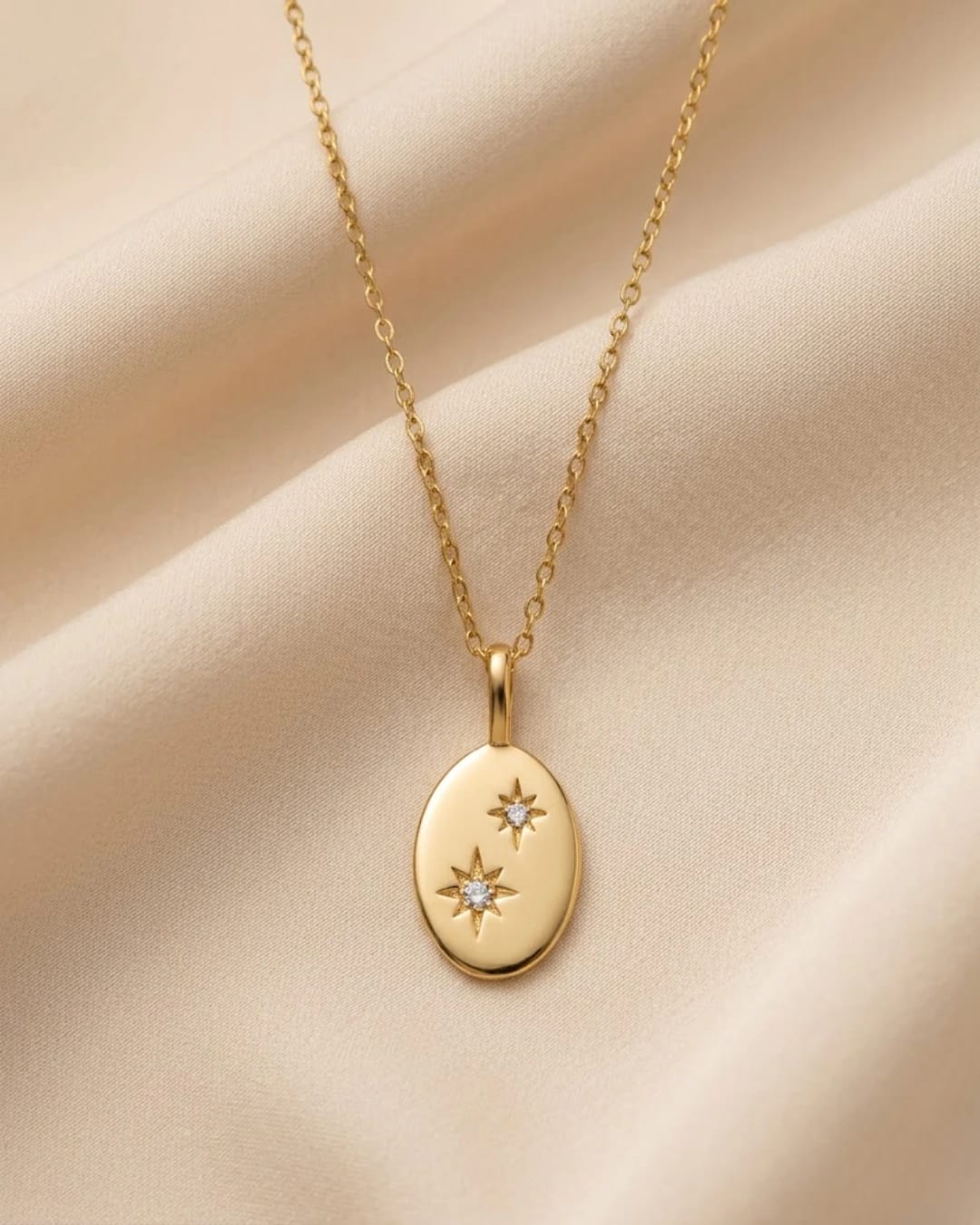 CADENA TWIN STAR CHARM - imagen 1