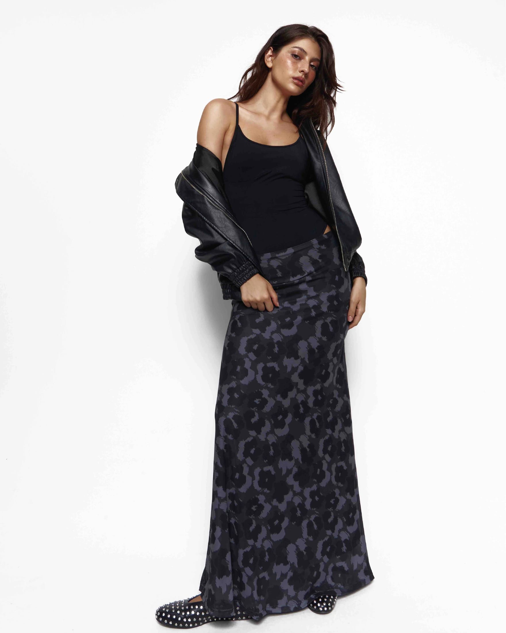 SHADOW LONG SKIRT - imagen 1