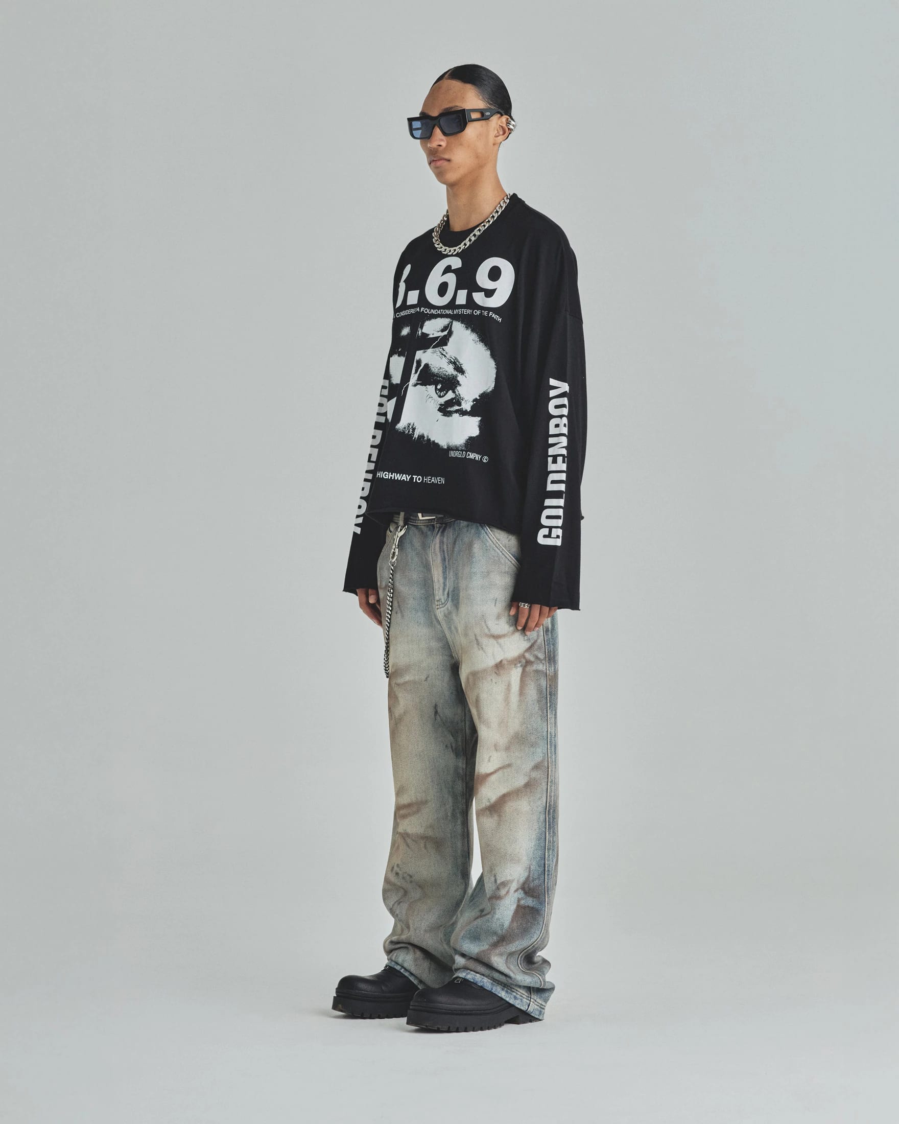Spring Trinitas Long Sleeve Tshirt Black - imagen 5
