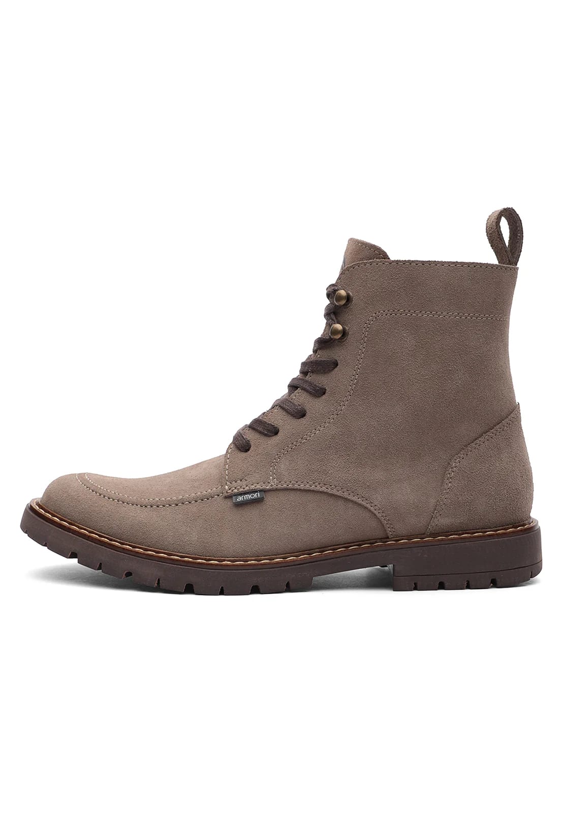 Botas de cuero para hombre color arena | Armori x Los Caballeros - imagen 8
