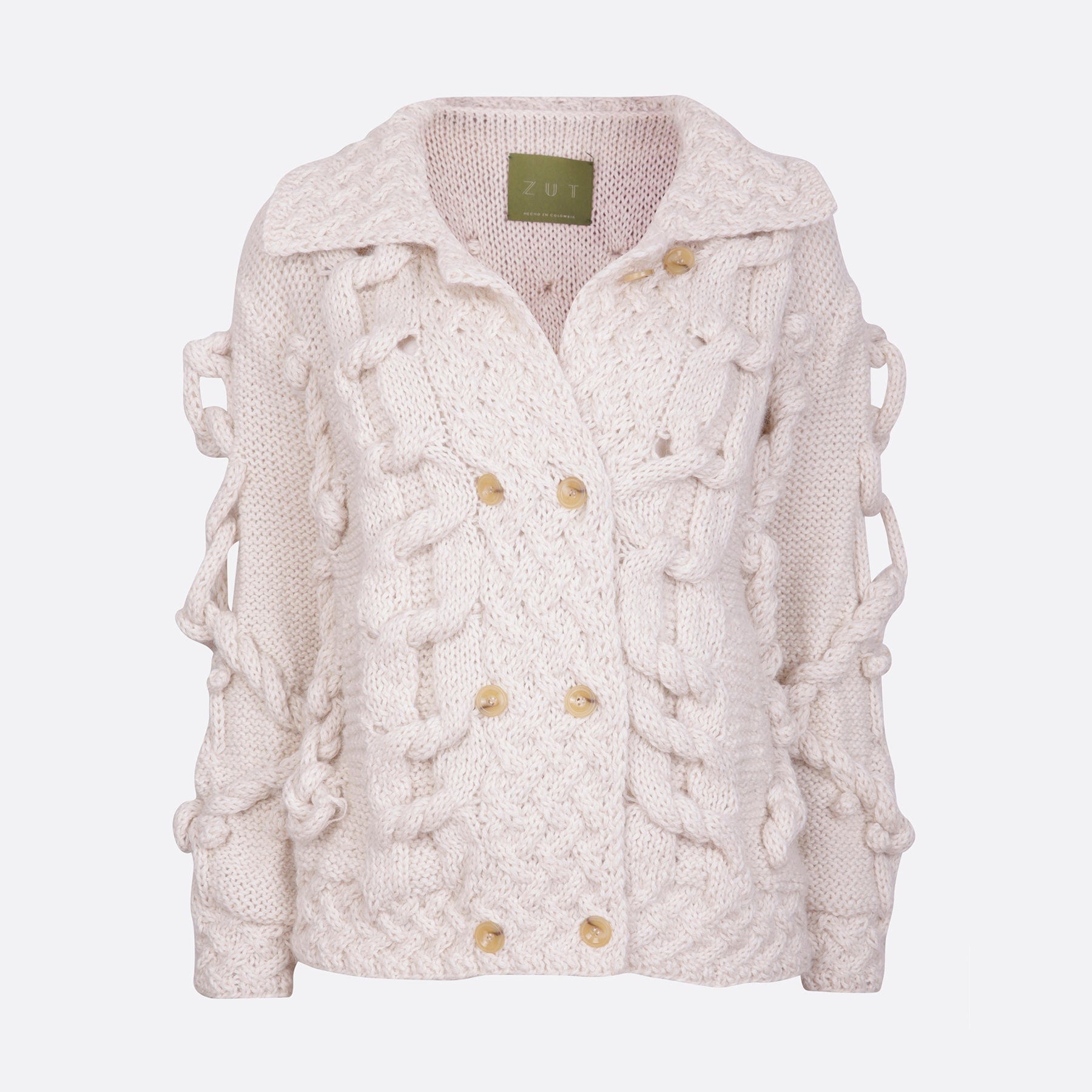 GREGORIA KNITTED SWEATER WITH COLLAR - imagen 1