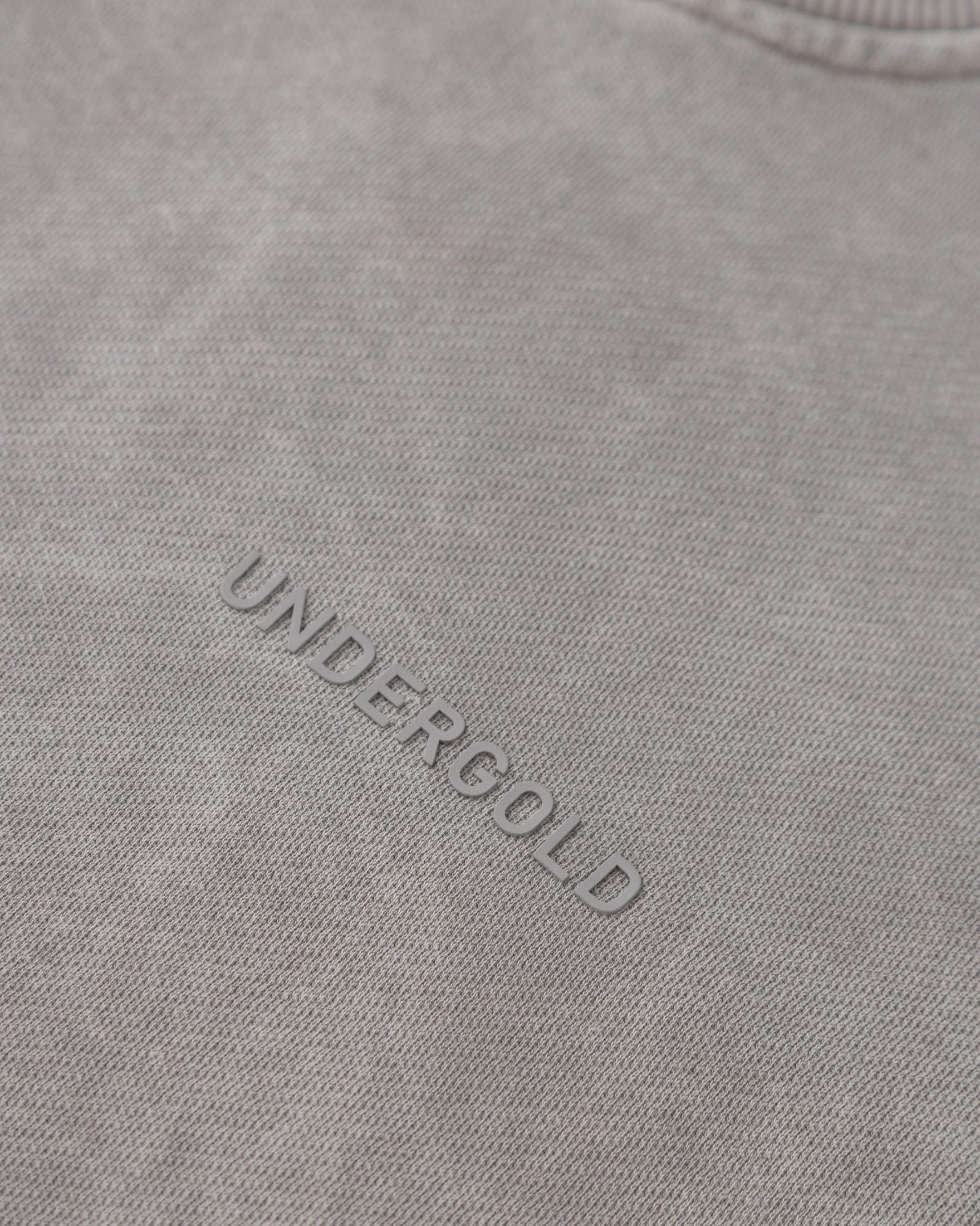 Line Logo Crewneck Washed Gray - imagen 6