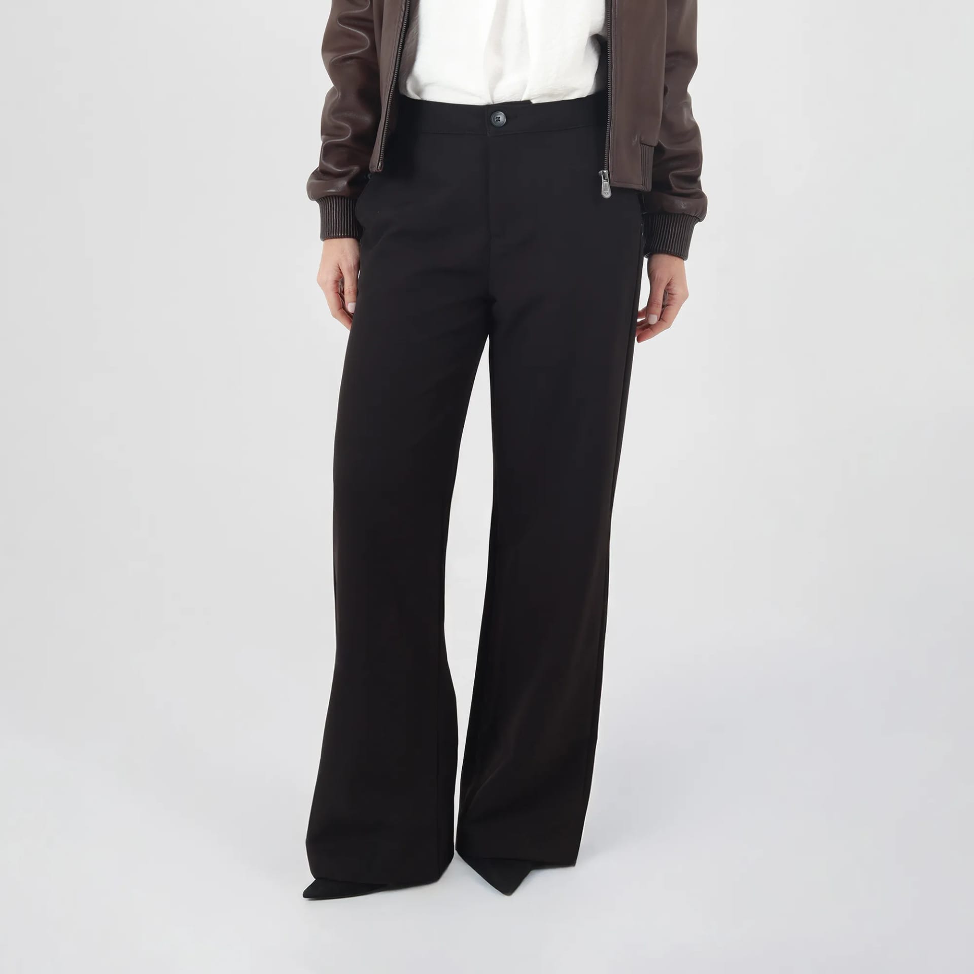 Pantalon Tiro Alto Bota Flare - imagen 1