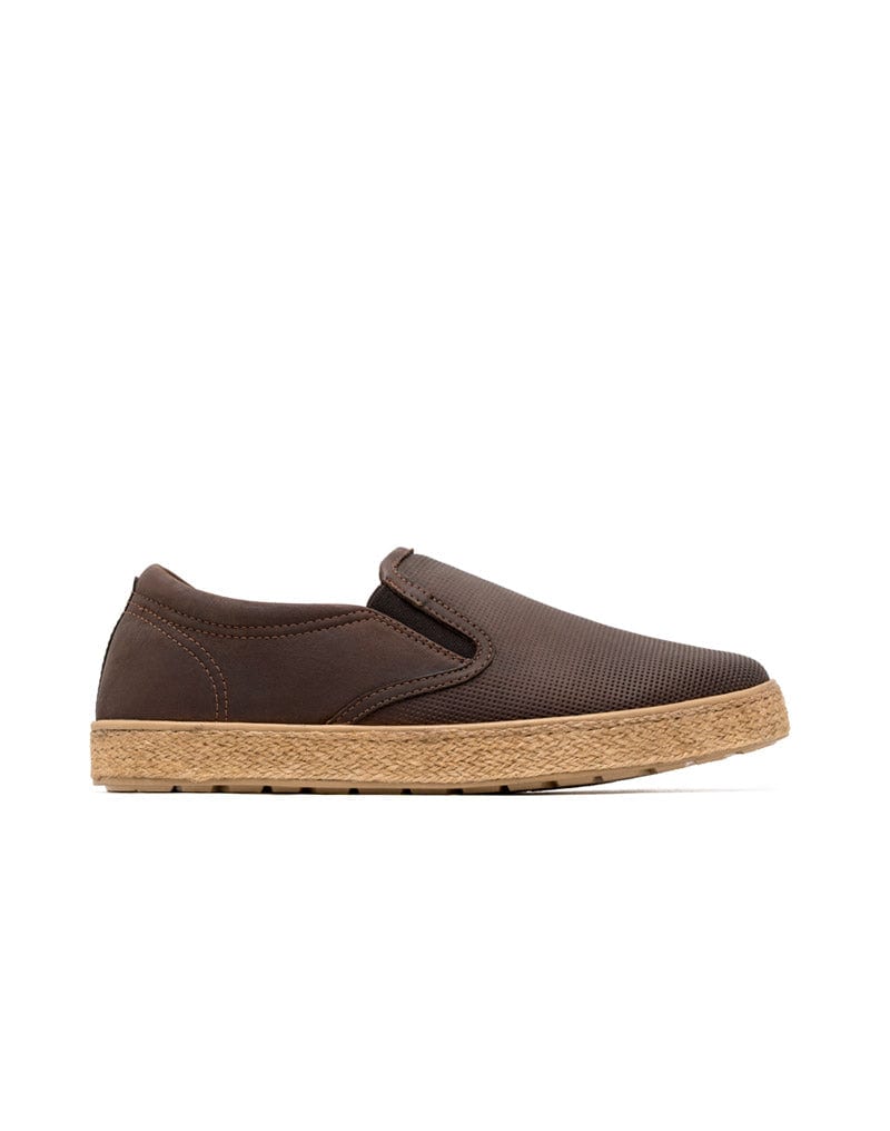 Mocasín tipo espadrille para hombre en cuero REF BAND30 - imagen 1
