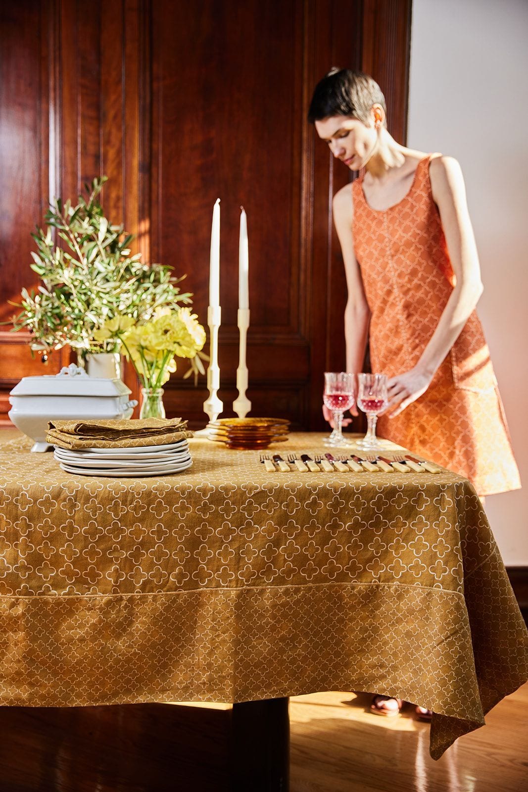 Mantel Creu Oro - imagen 2