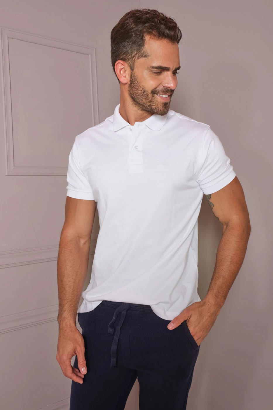Camiseta Polo Blanco - imagen 1