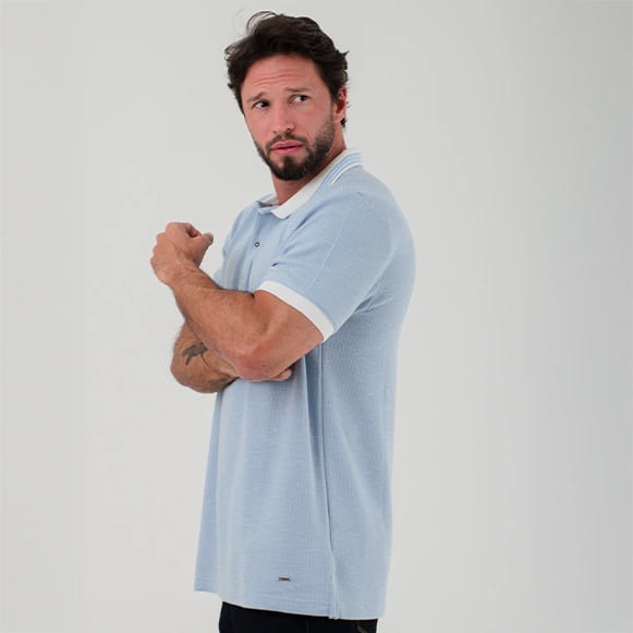SUETER TIPO POLO MODA HOMBRE - imagen 3