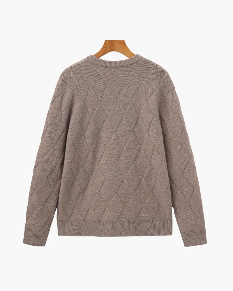Diamond Knit Crewneck Sweater - imagen 11