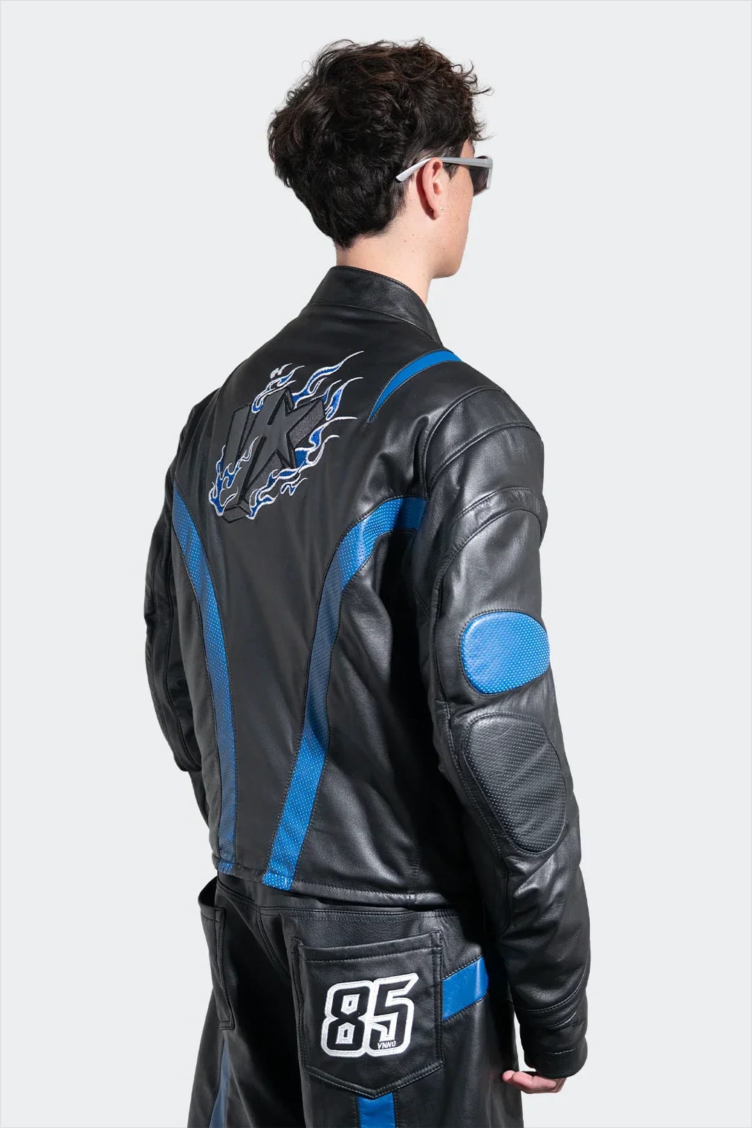 VENENO CHAQUETA CUERO BIKER GO FASTER - imagen 4
