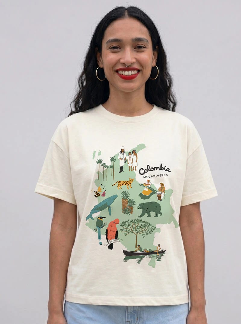 CAMISETA MEGADIVERSA - imagen 1