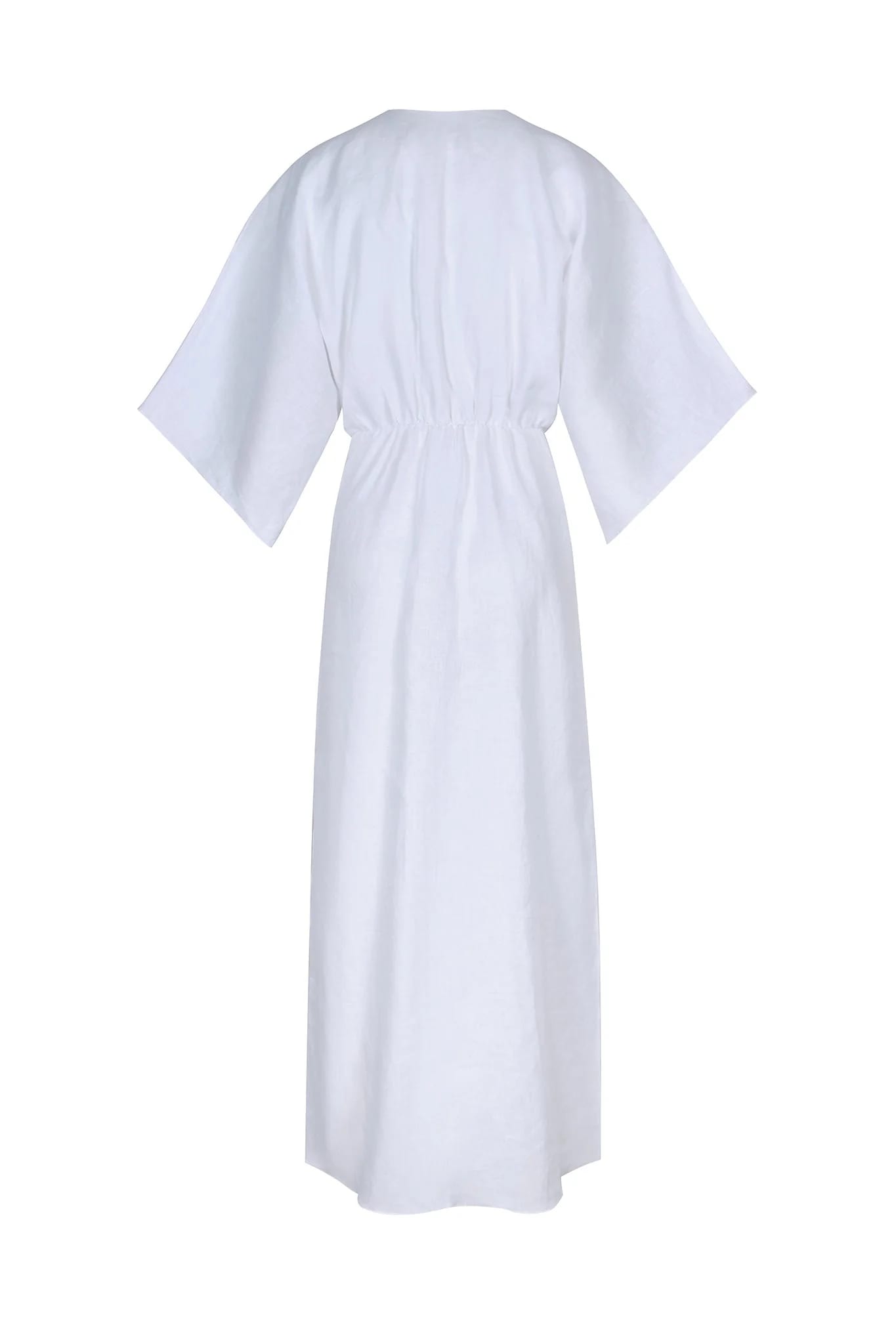 Topacio Linen Tunic  / White Embroidered - imagen 8