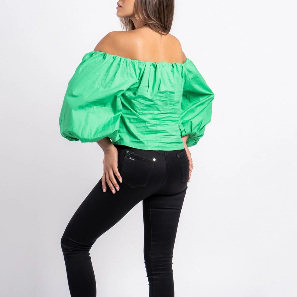 Blusa Cuello Bandeja Knz Lore - imagen 3