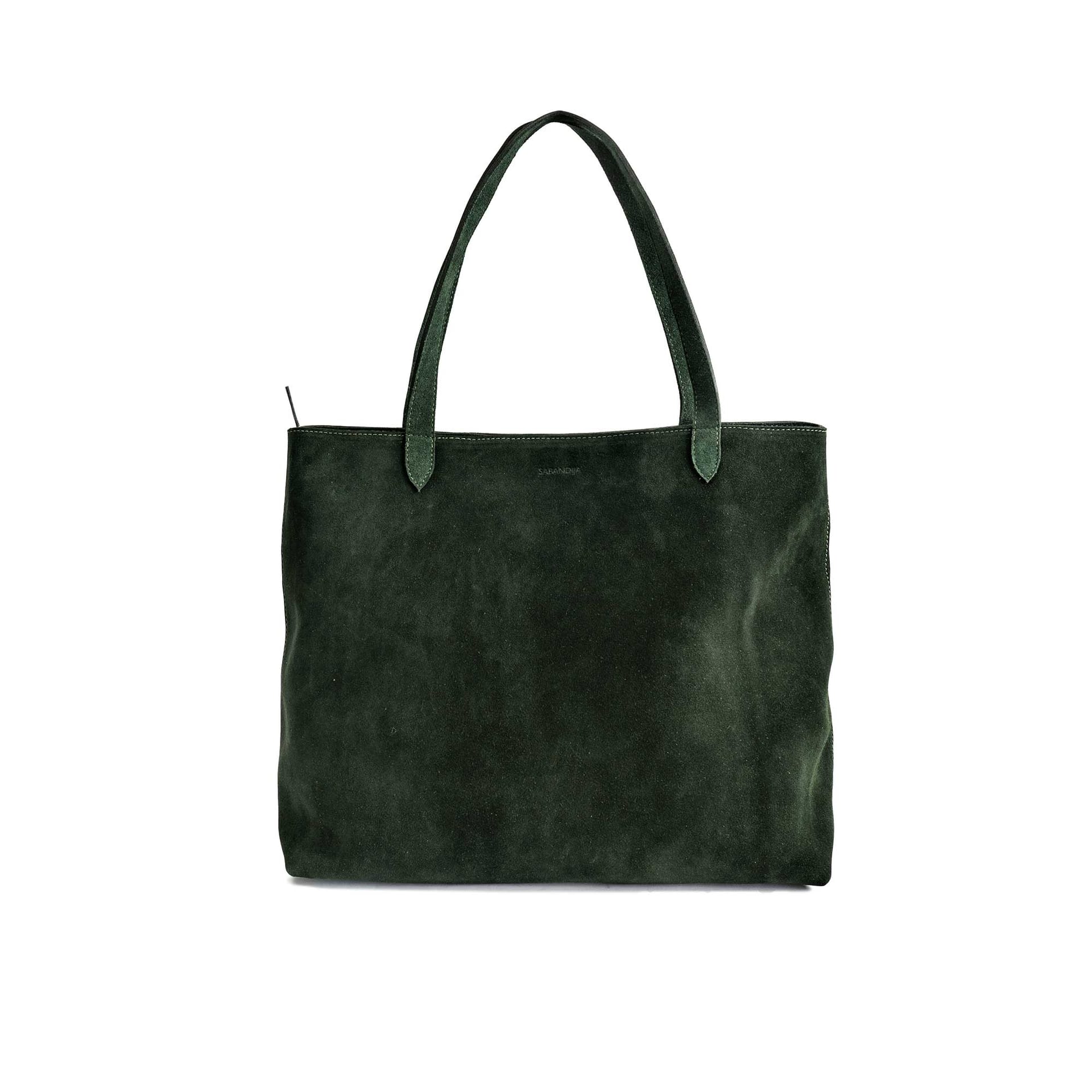 Signet suede tote bag - imagen 2