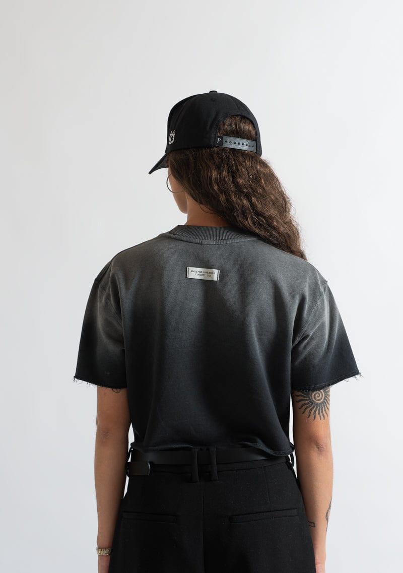 Monclair washed black Crop top - imagen 3
