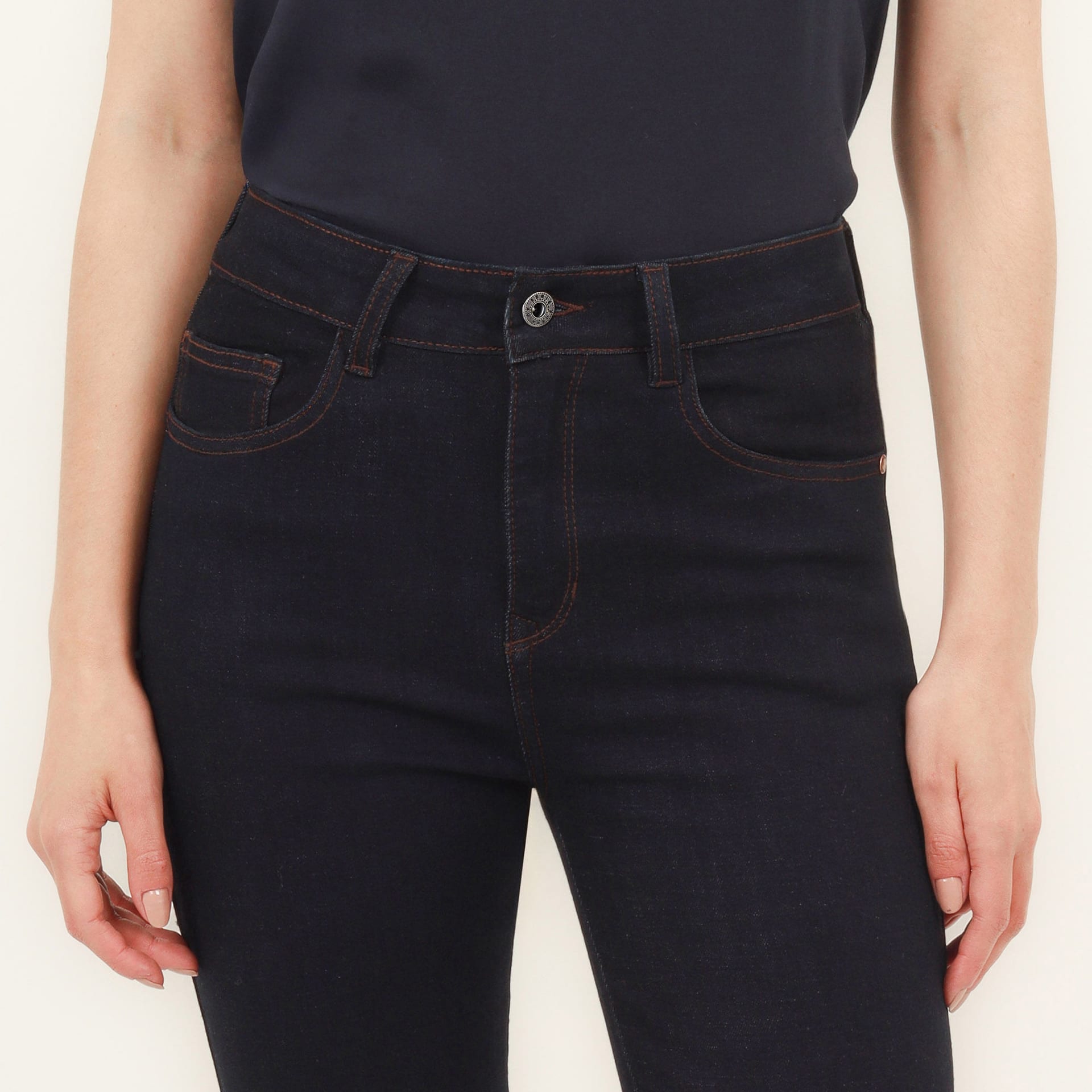 Jean diva bota skinny tiro medio - imagen 2