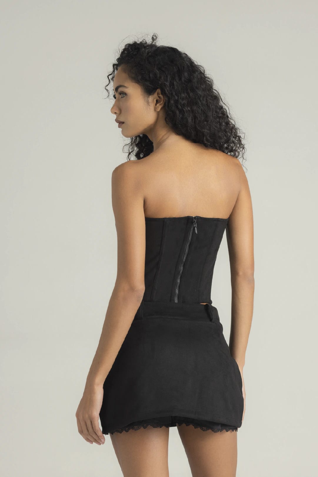 FALDA SHORT VICTORIA NEGRO - imagen 3