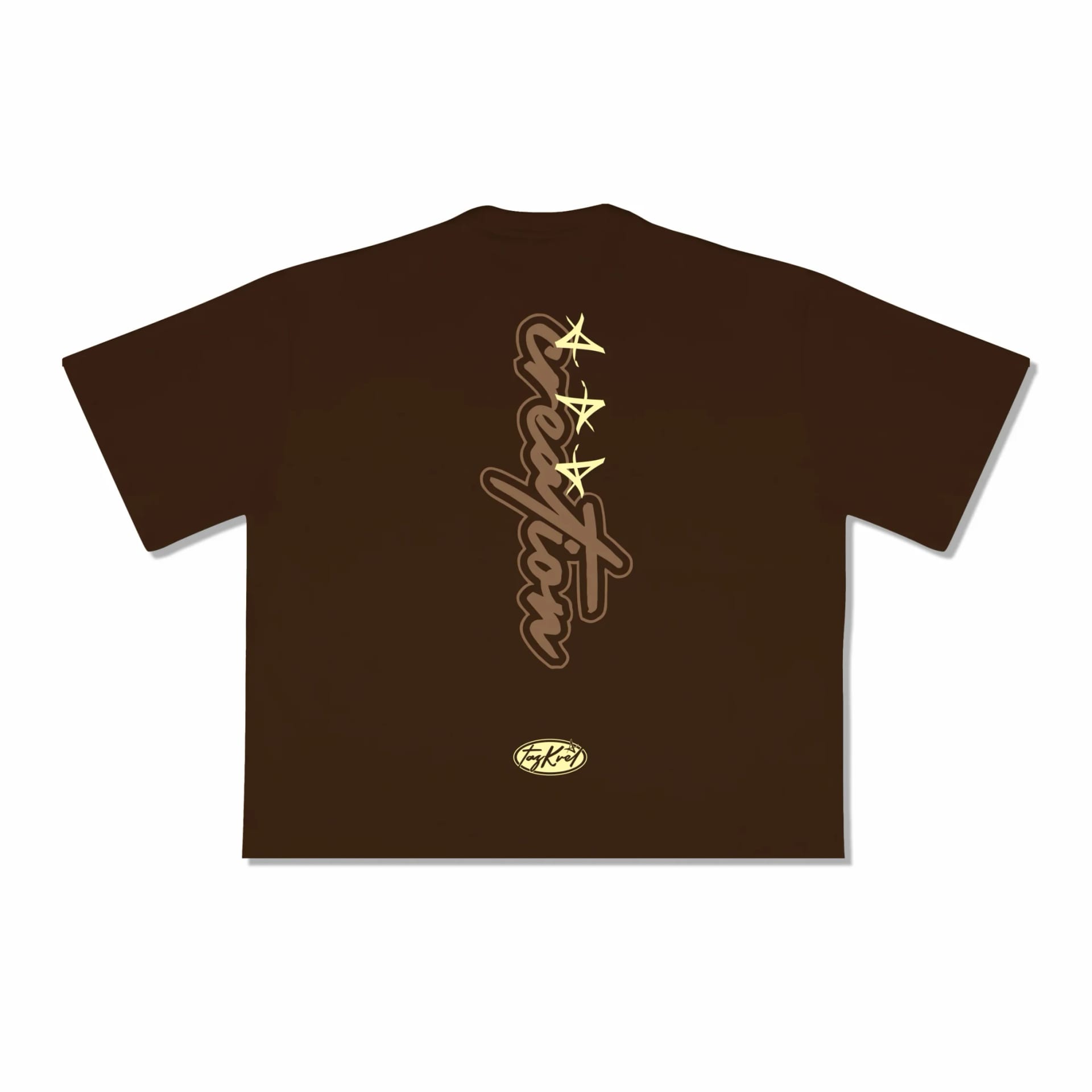 T-Shirt Boxy Brown Creation - imagen 6