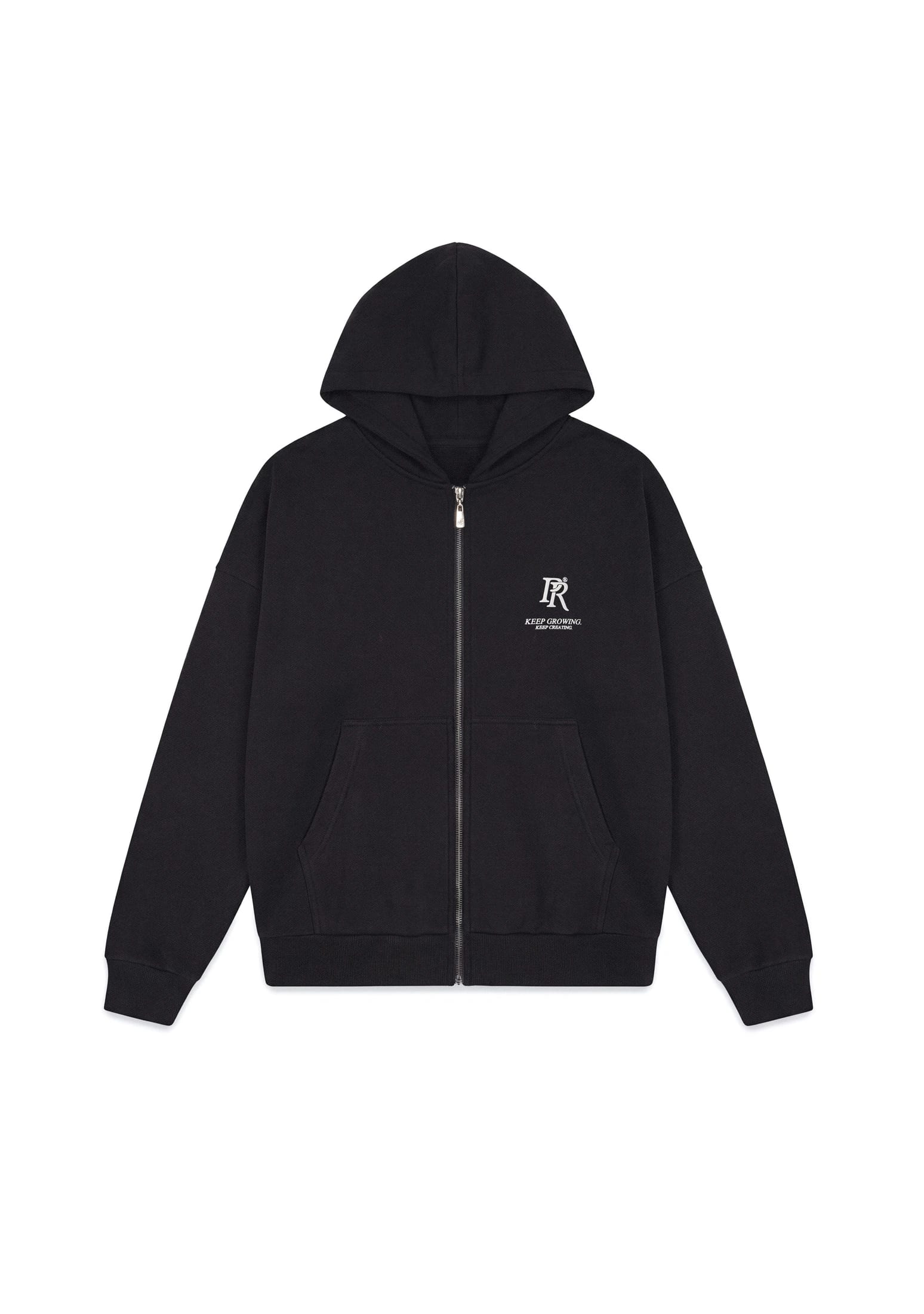 Basic Black Hoodie - imagen 1