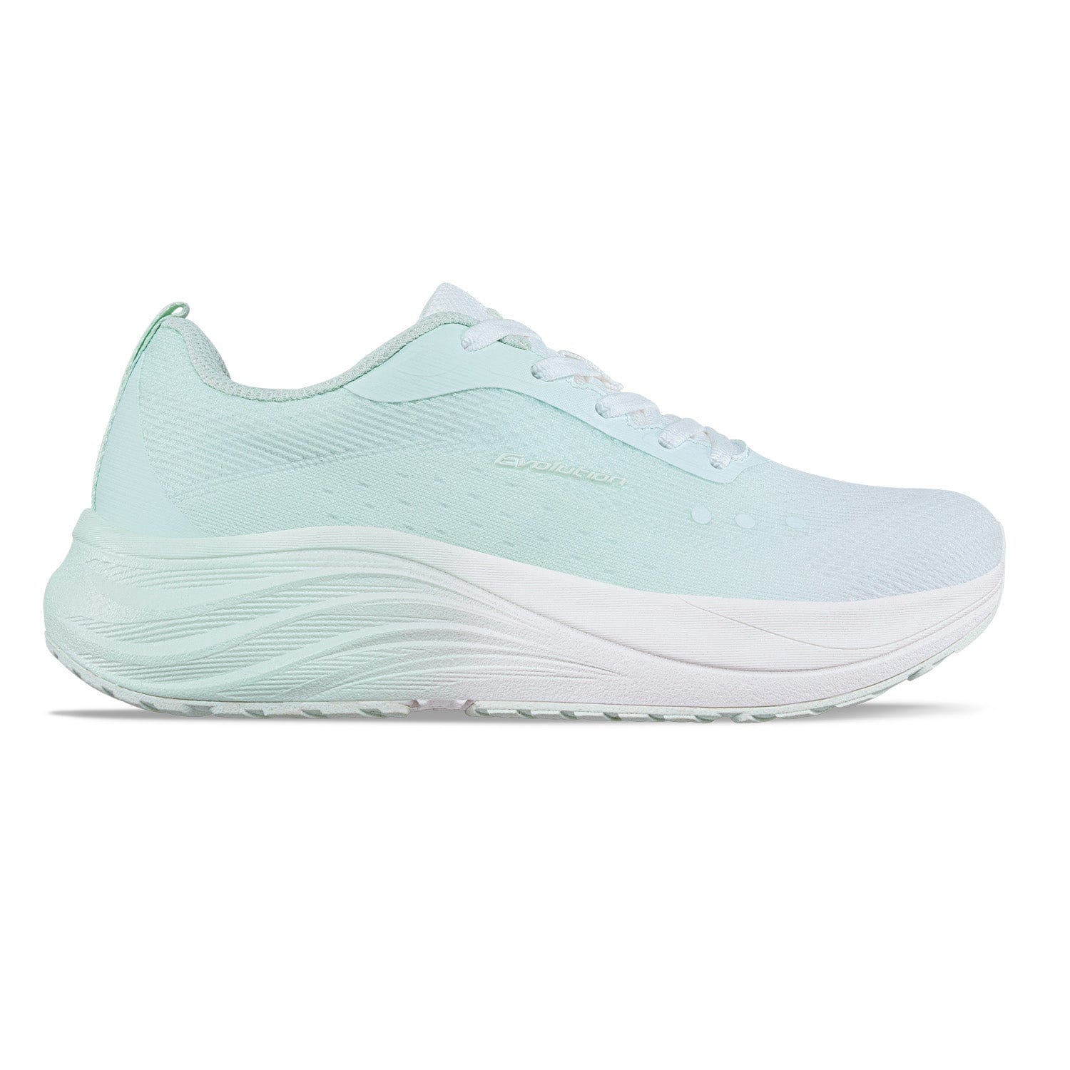 Tenis Running Wibo Blanco-Verde Croydon Para Mujer - imagen 2