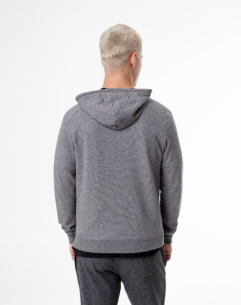 Chaqueta regular algodón gris hombre - imagen 2