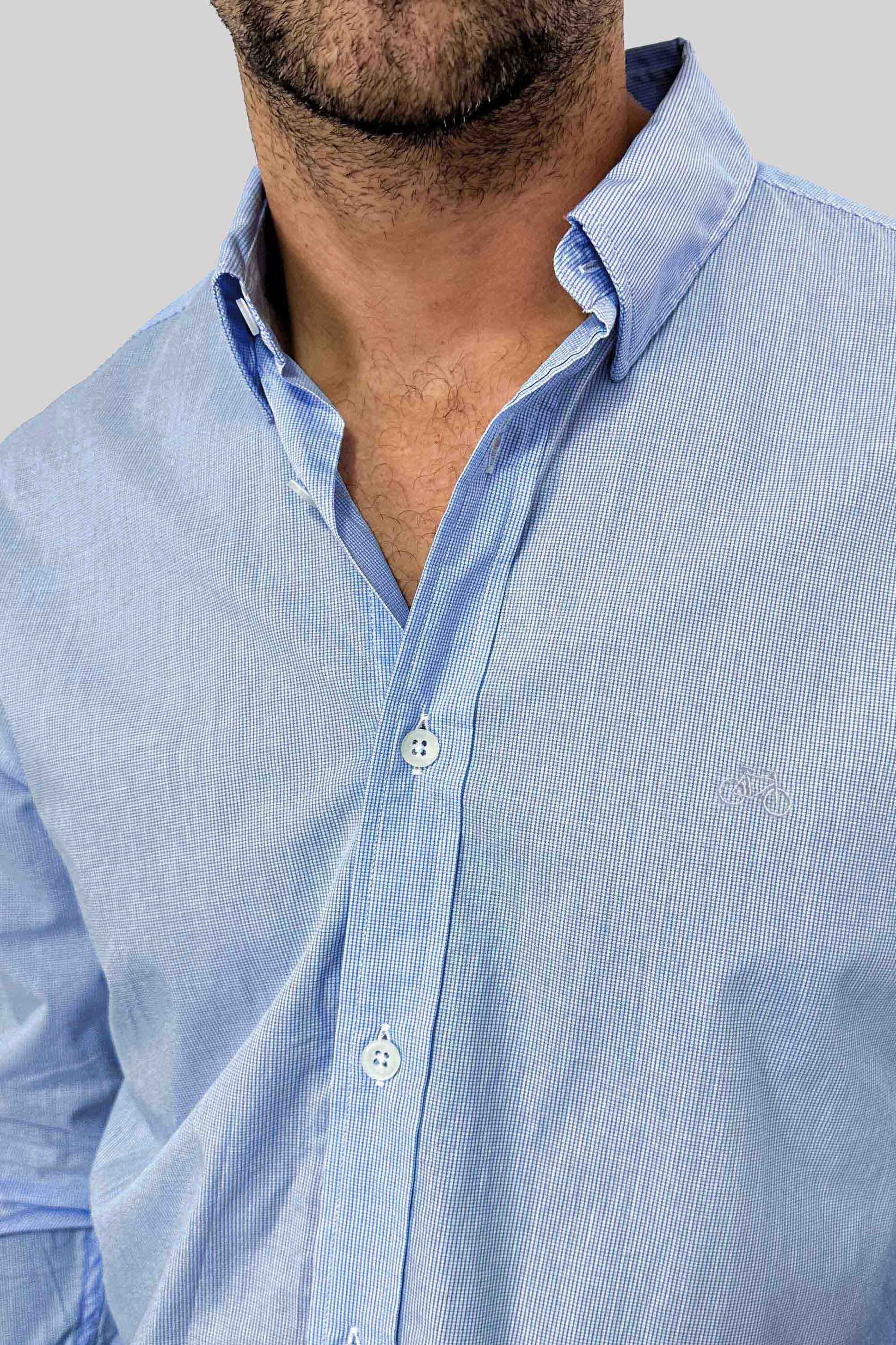 CAMISA MINI BLUE CHESS - imagen 2