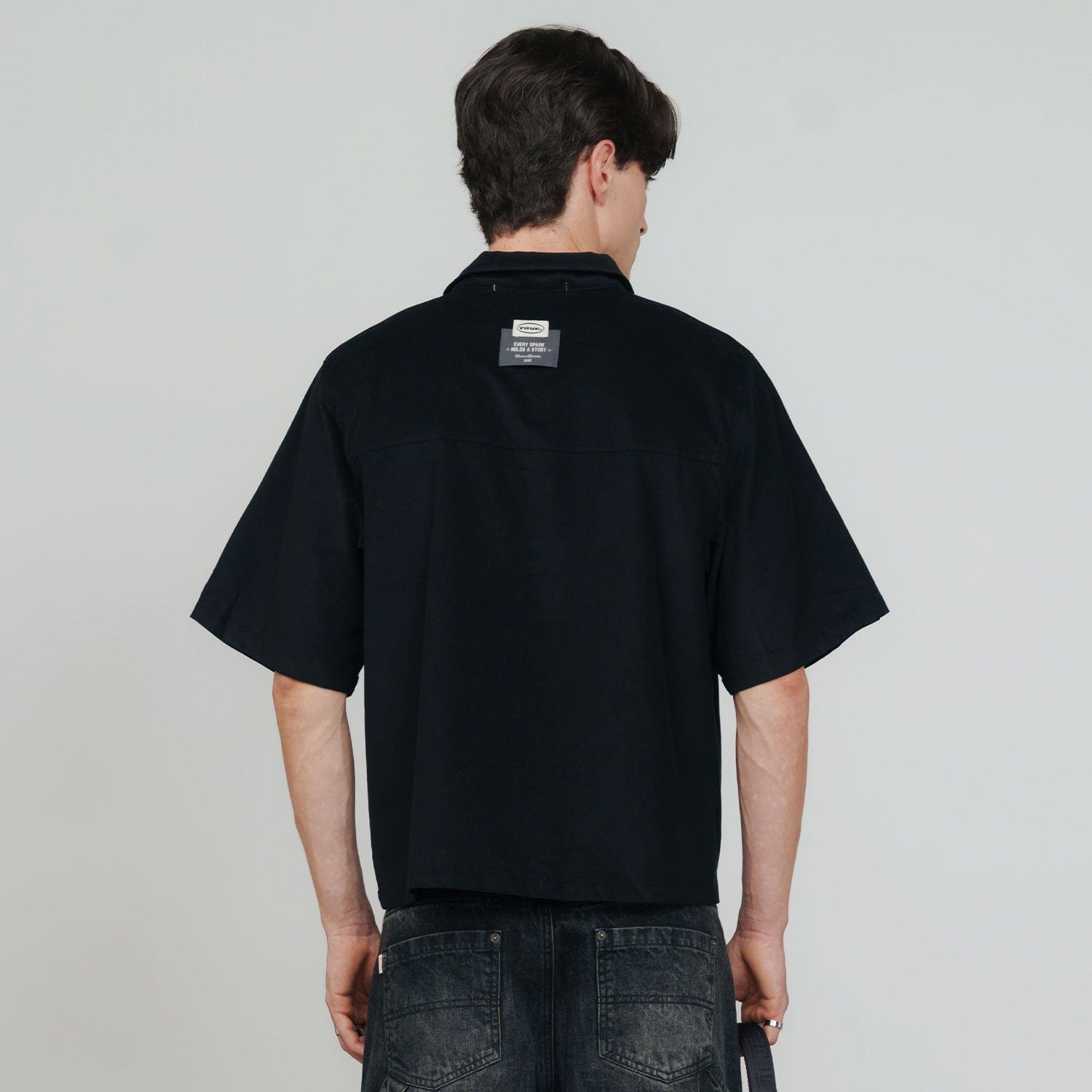 Midnight Corduroy Shirt - Black - imagen 3